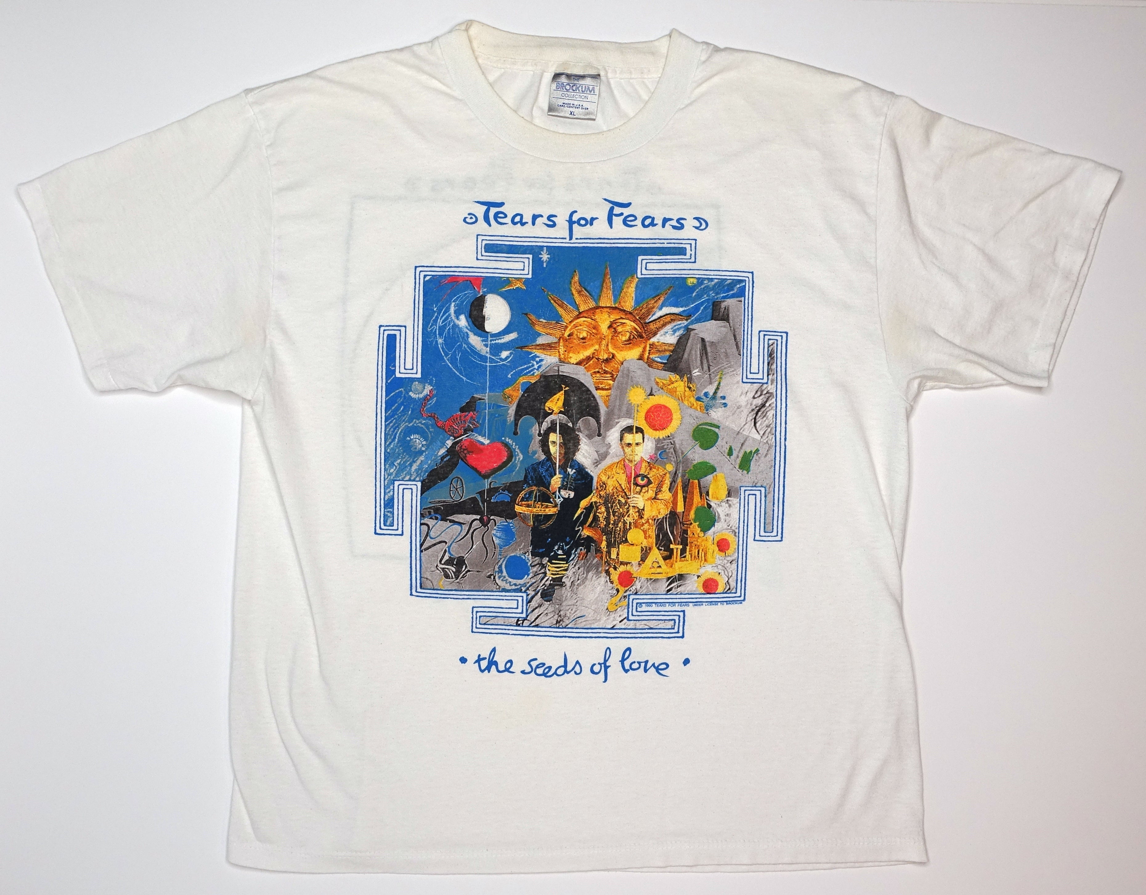 Tears For Fears – The Seeds Of Love 1989 Tour Shirt Size XL