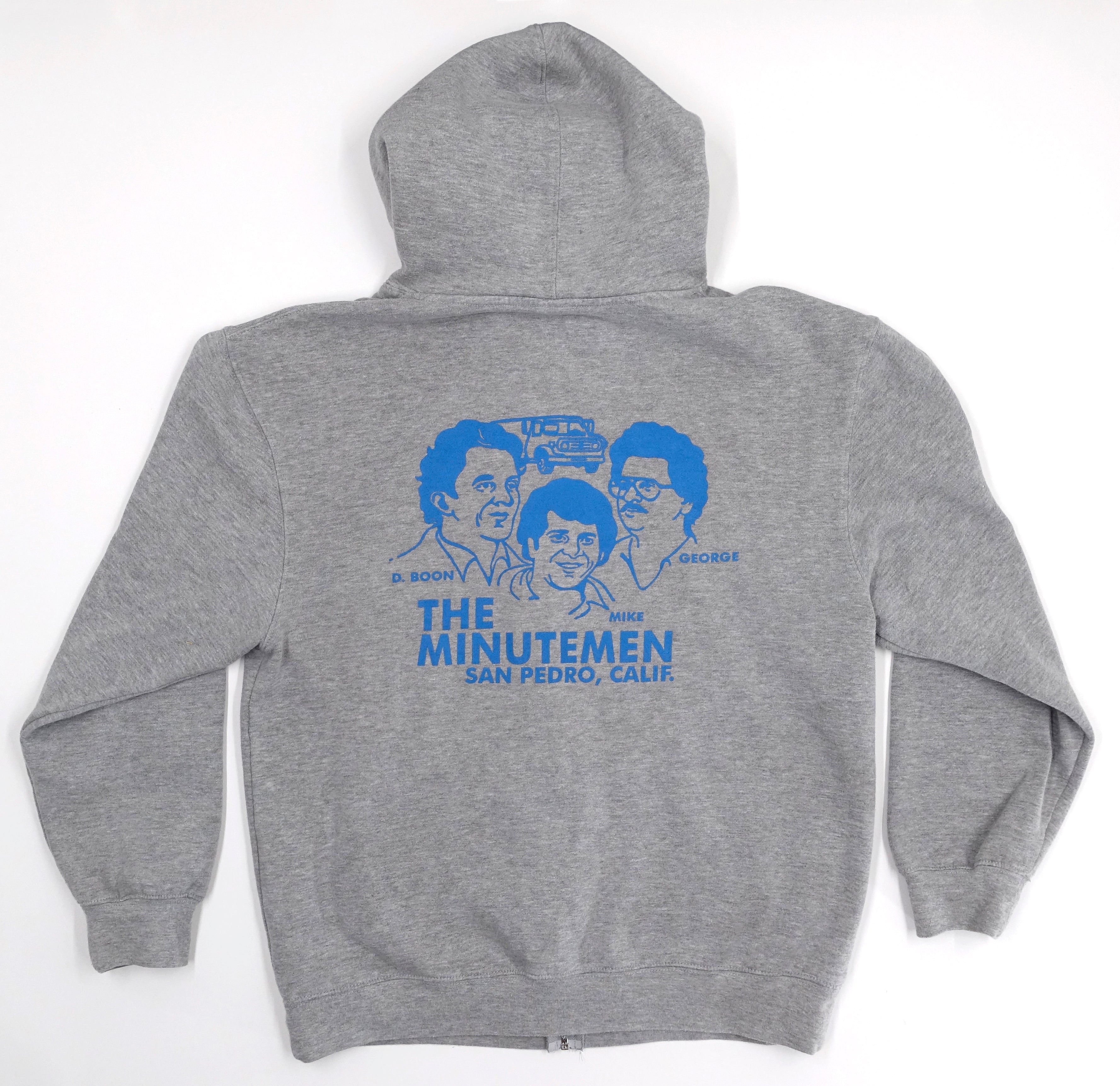 Minutemen - Minutemen Trucking Co. (Bootleg By Me) Zip Up Sweat Shirt Size XL