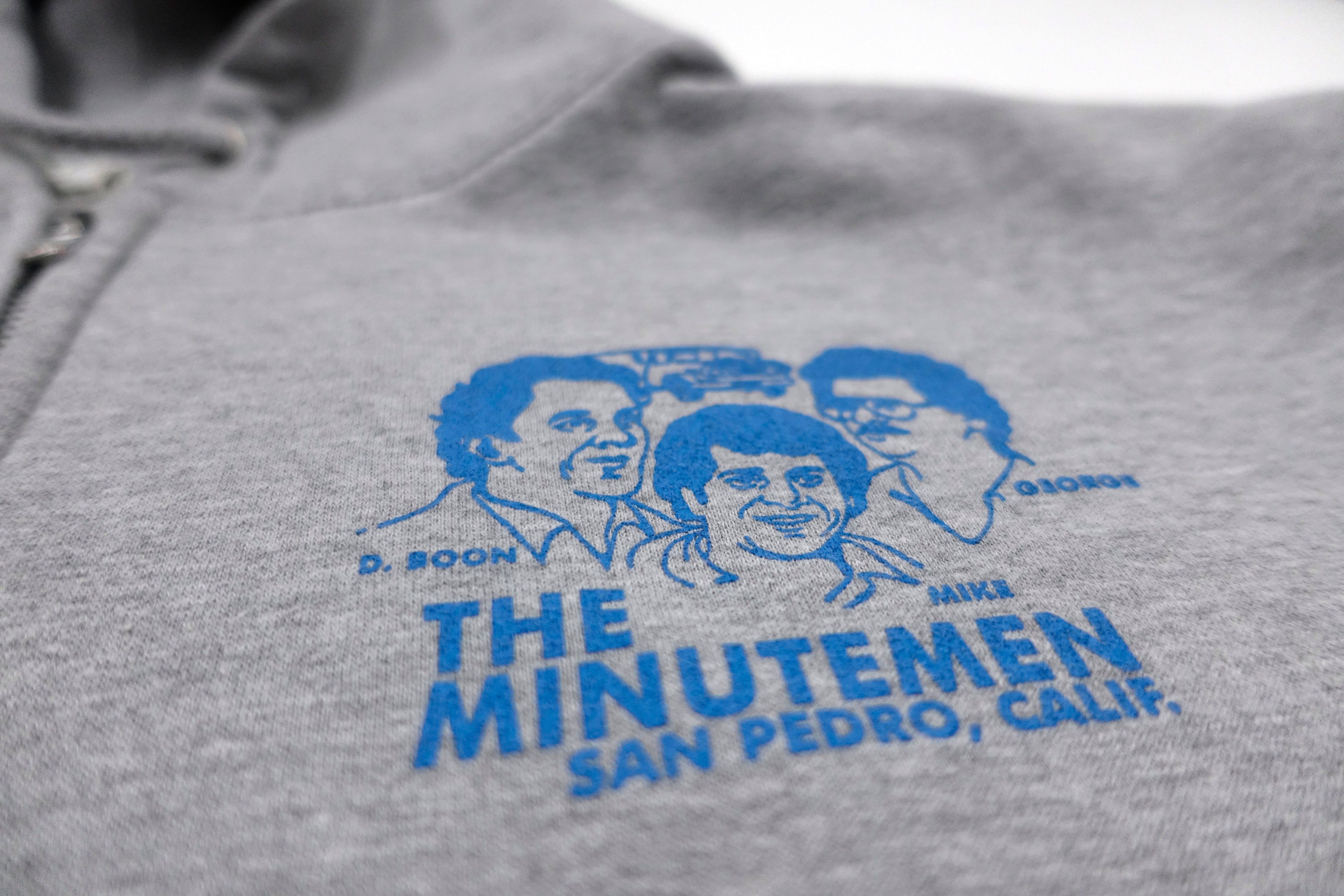 Minutemen - Minutemen Trucking Co. (Bootleg By Me) Zip Up Sweat Shirt Size XL