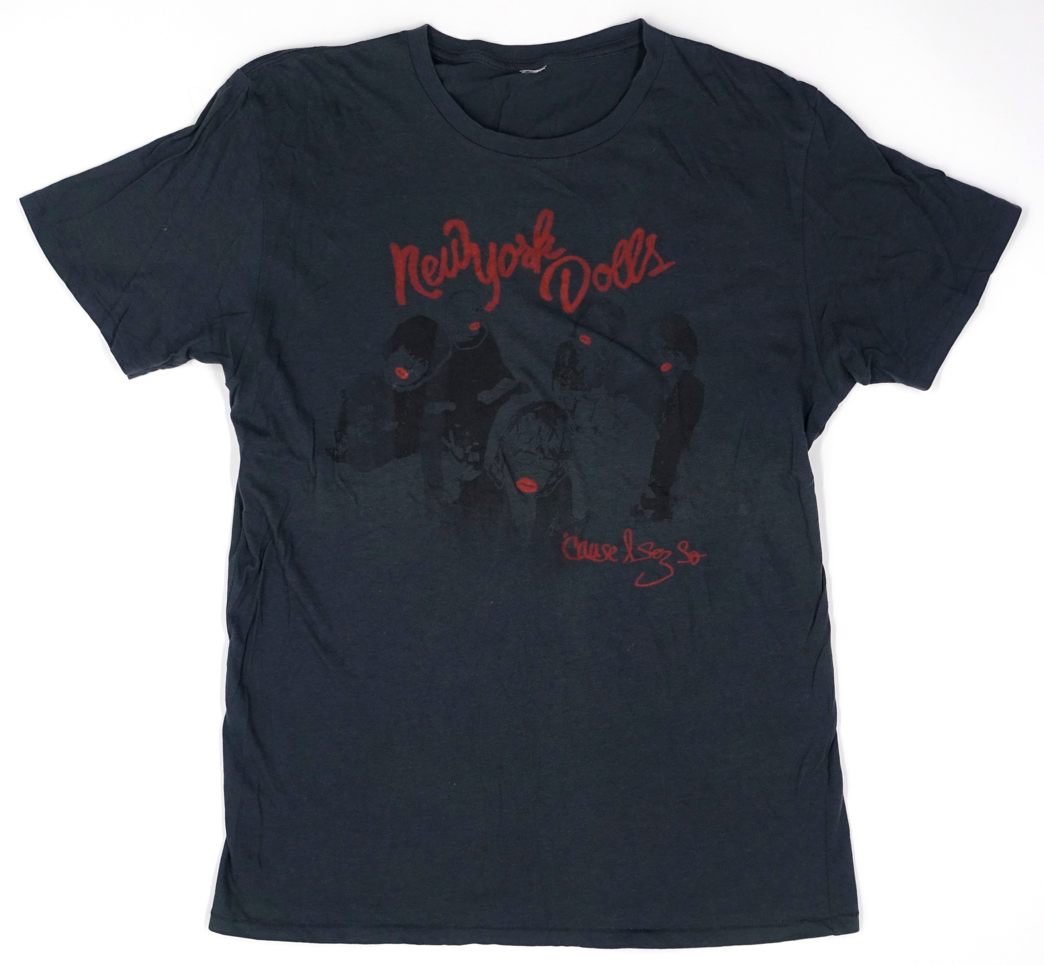 New York Dolls ‎– 'Cause I Sez So 2009 Tour Shirt Size Large