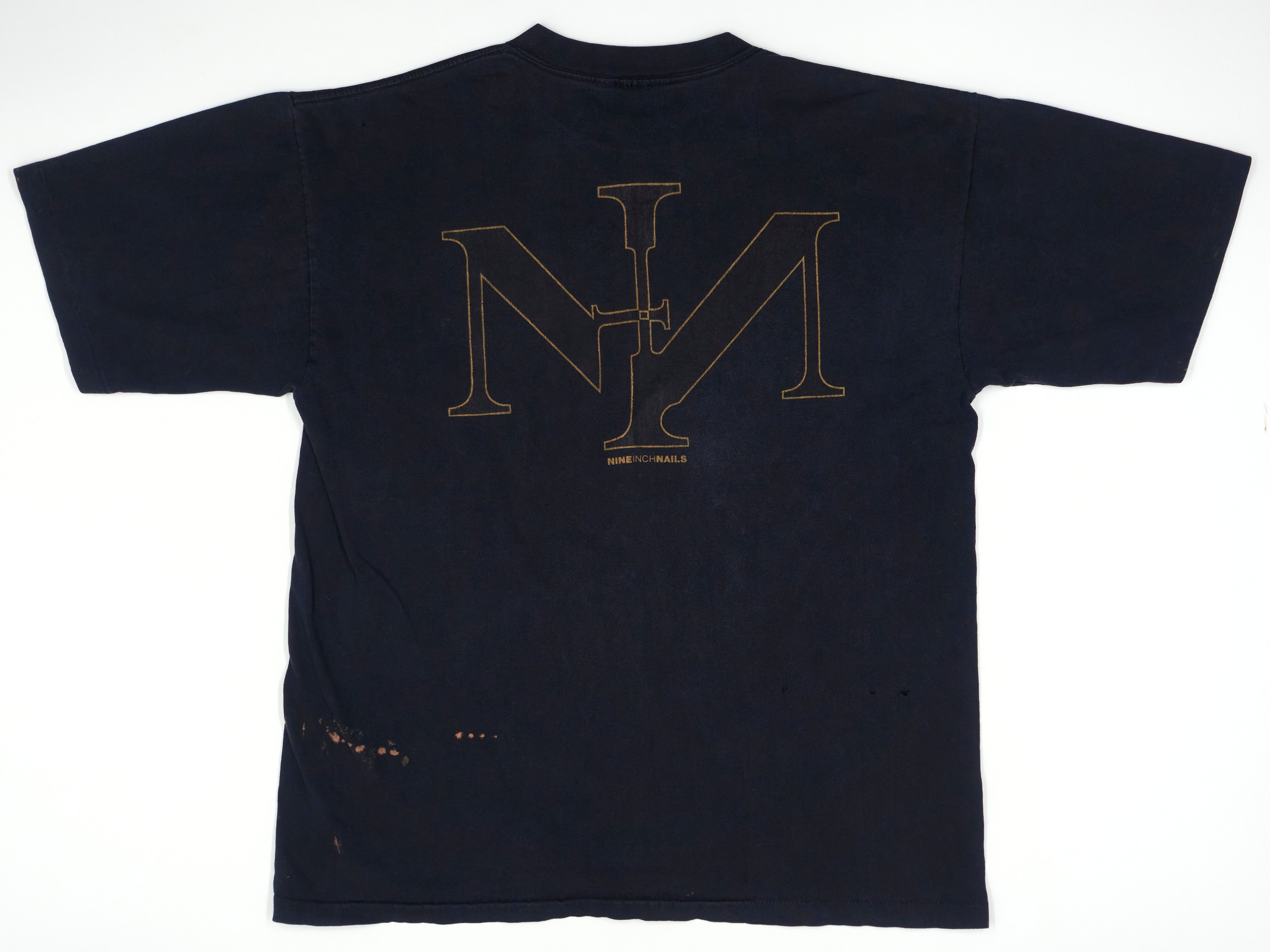 Nine Inch Nails – Sin / Pretty Hate Machine 1991w Tour Shirt Size XL