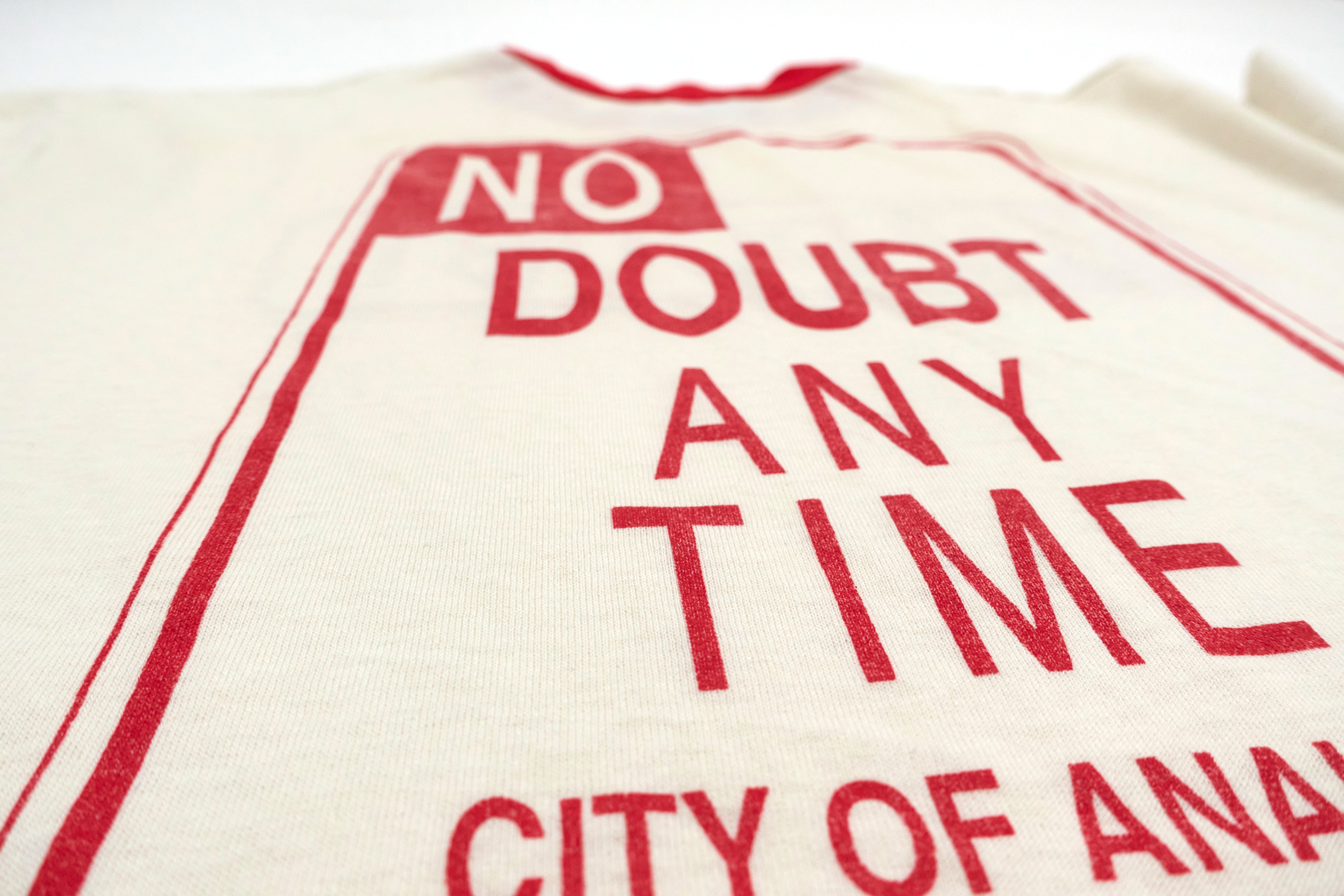No Doubt - City Of Anaheim Street Sign 1995 Tour Shirt Size Large