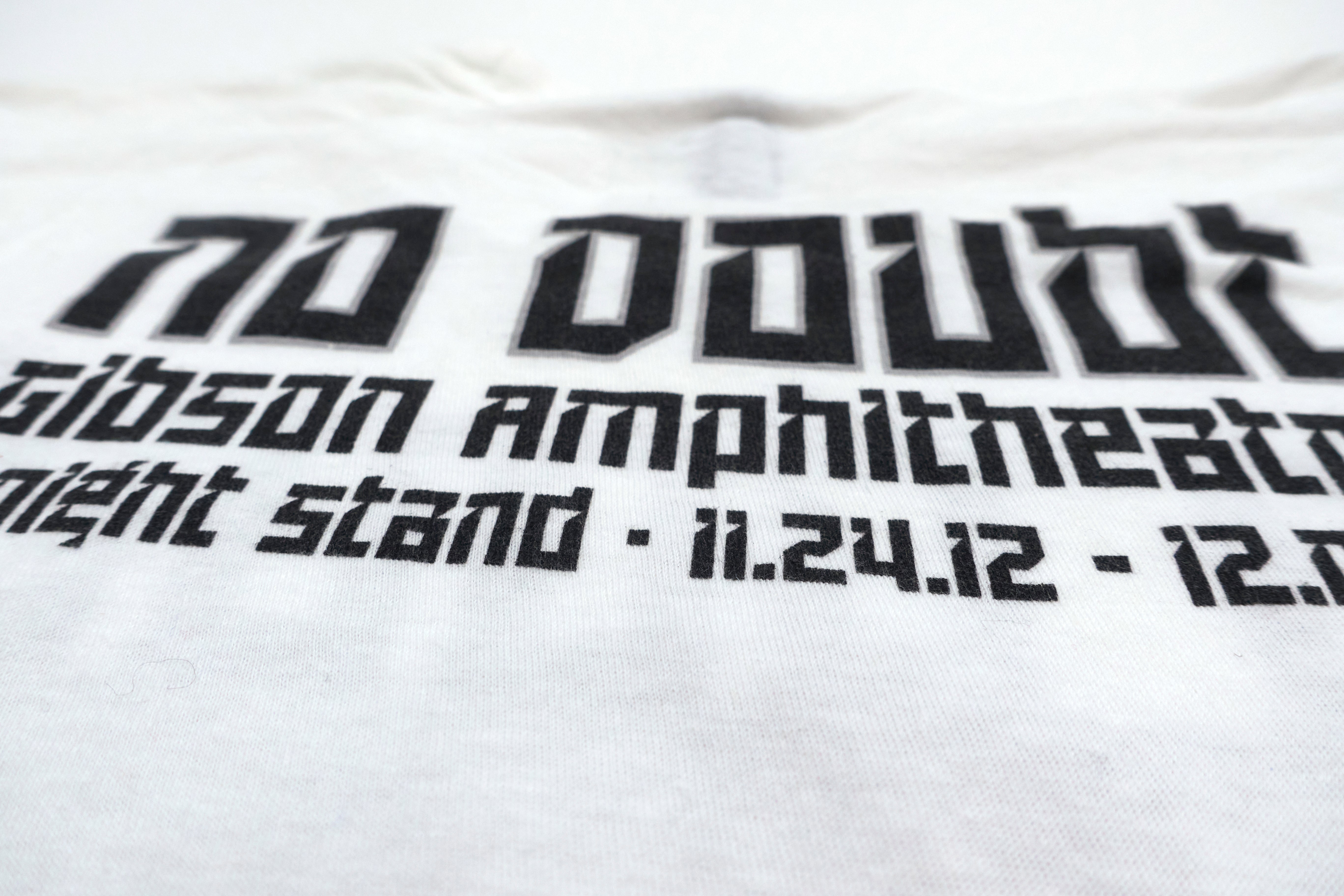 No Doubt - Push And Shove 7 Night Stand 2012 Tour Shirt Size Medium