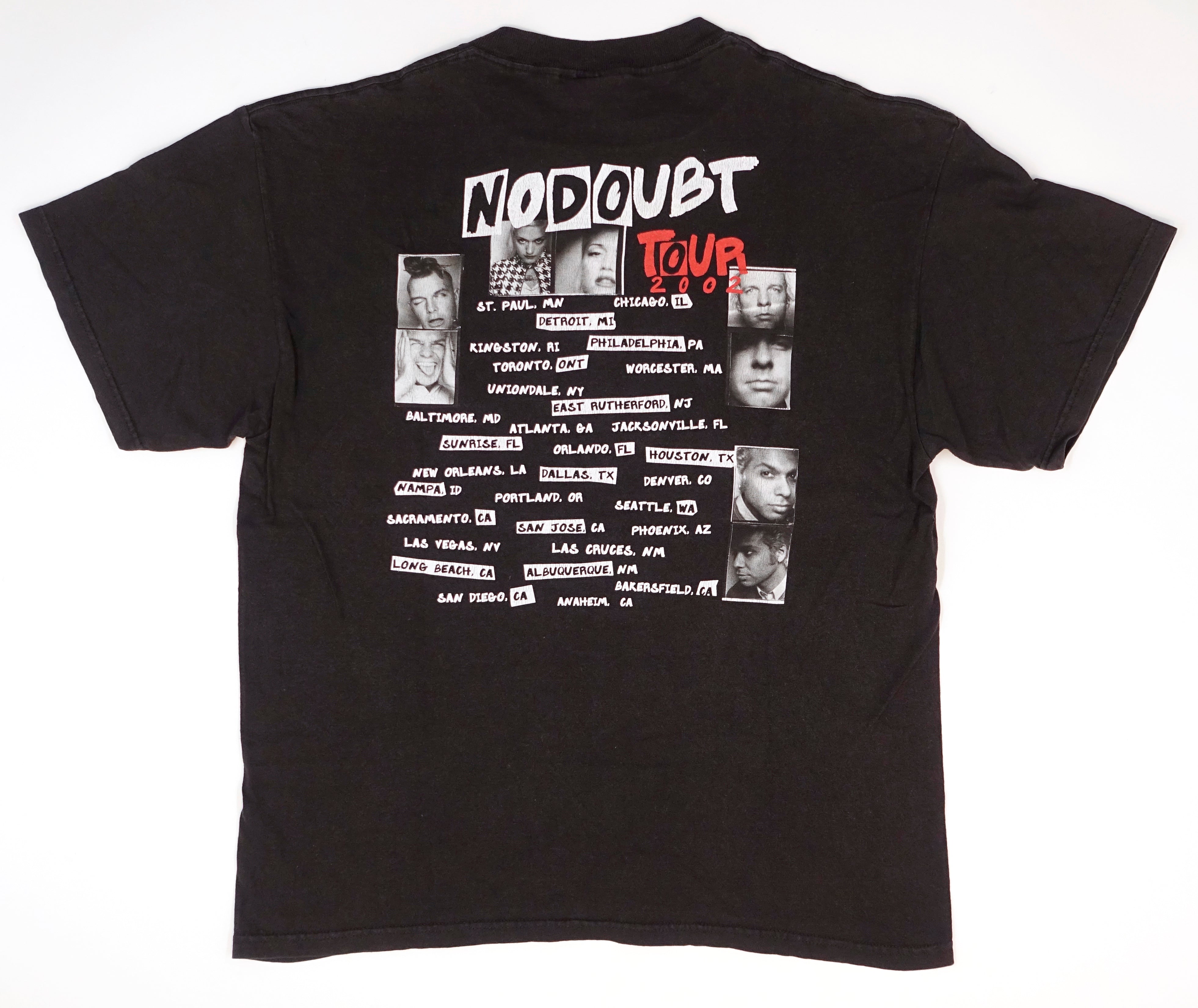 No Doubt - Rock Steady North American 2002 Tour Shirt Size Large