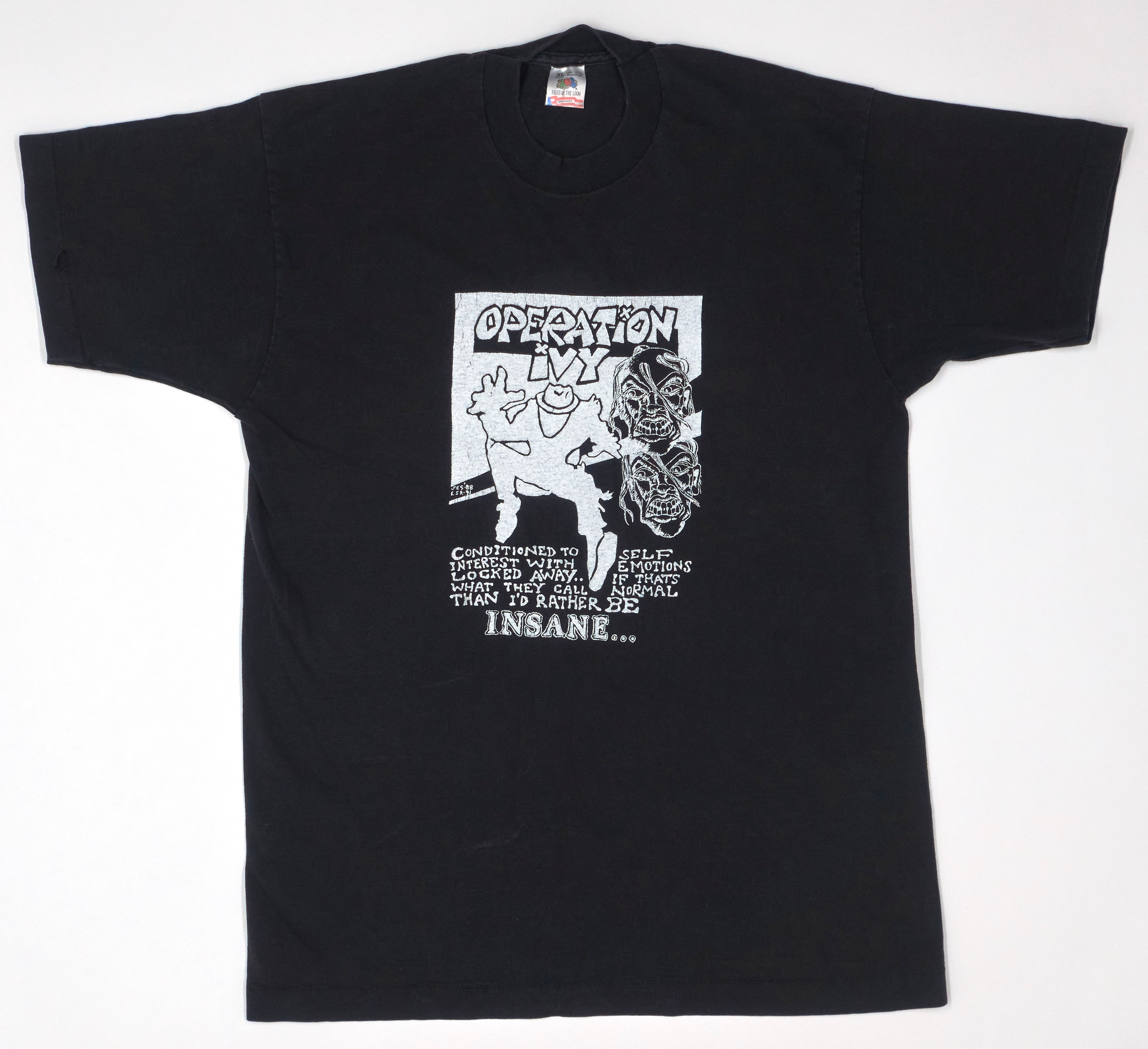 Operation Ivy - Hectic ©1989 Shirt Size XL