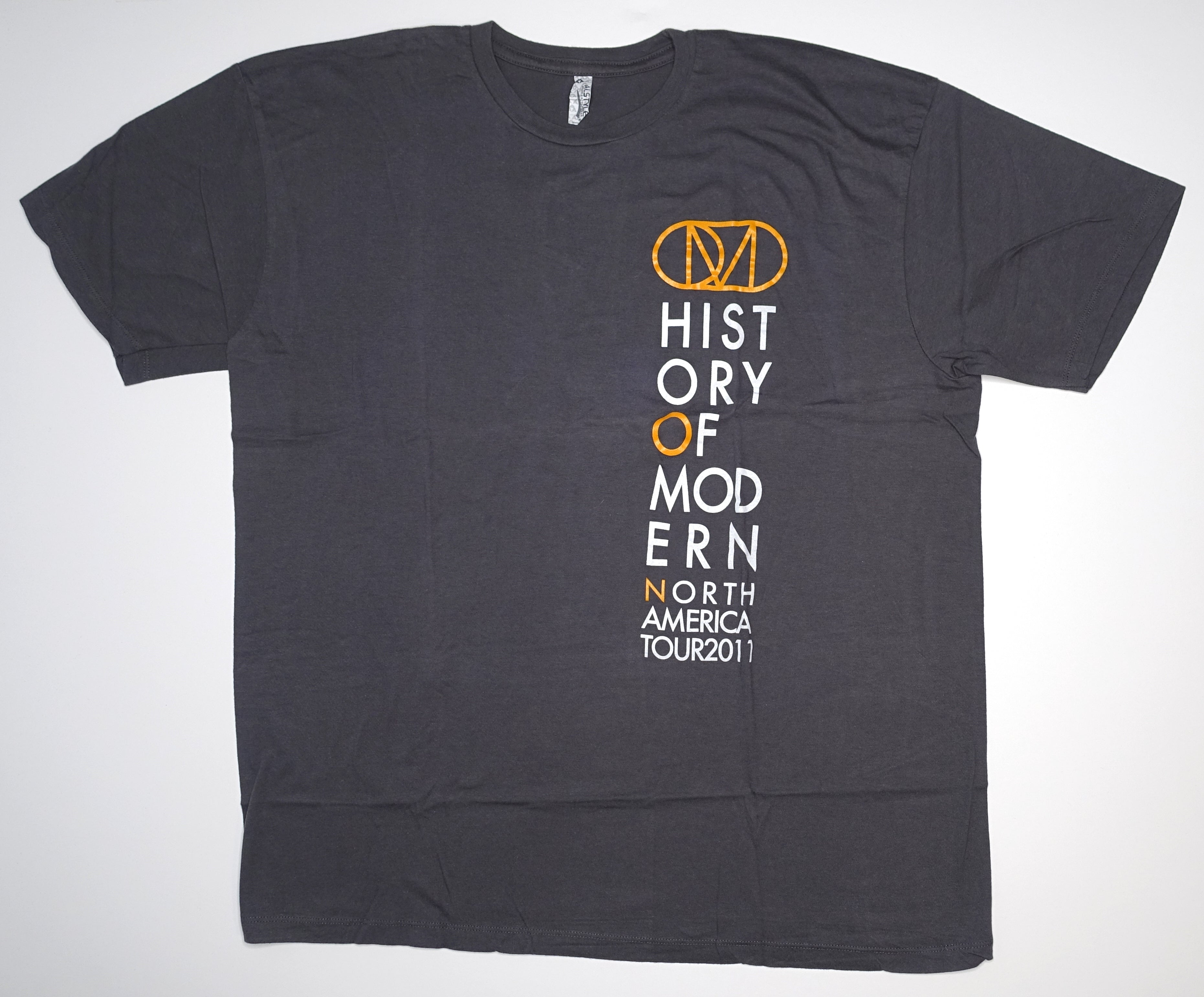Orchestral Manoeuvres In The Dark (OMD) - History Of Modern 2011 North American Tour Shirt Size XL