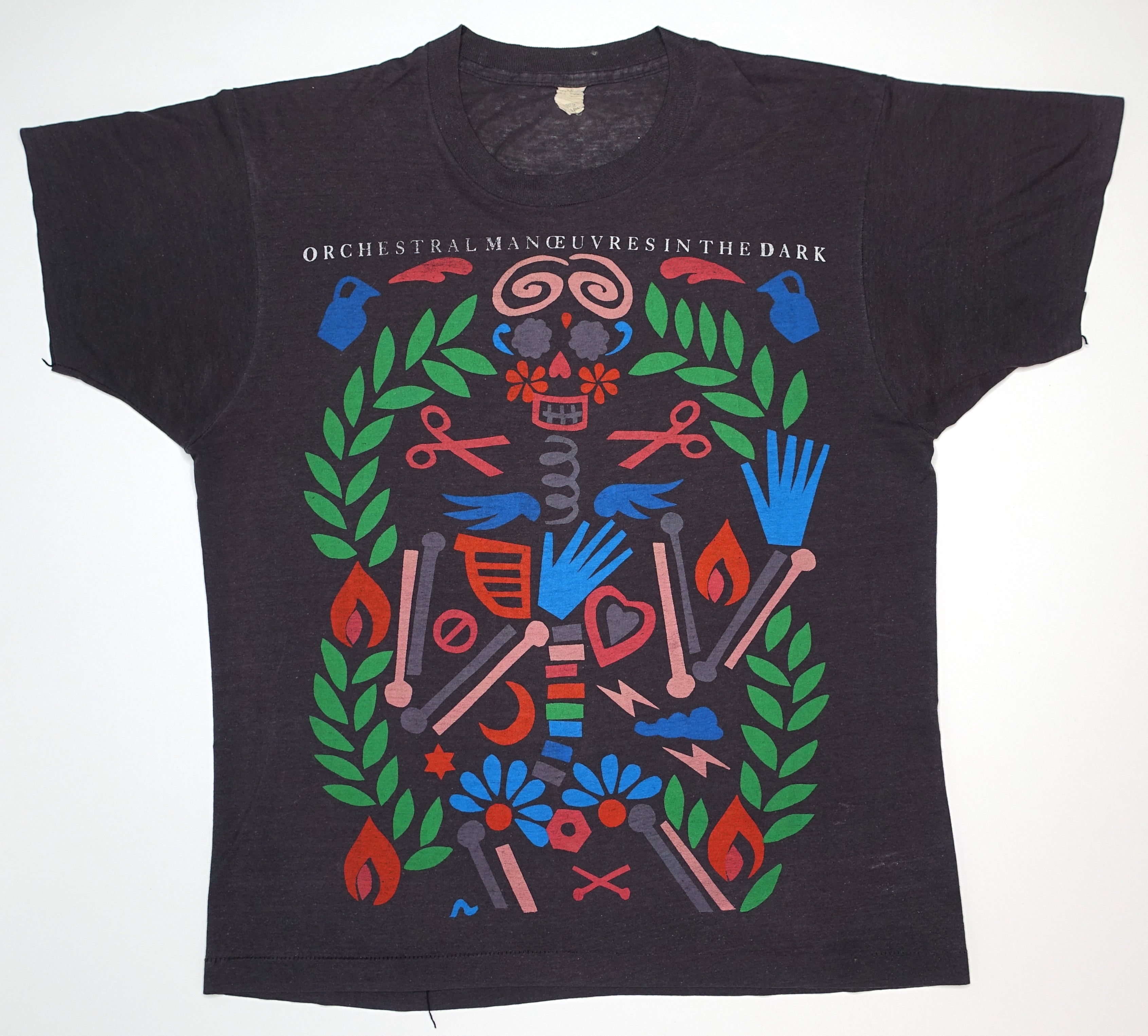 Orchestral Manoeuvres In The Dark (OMD) - So In Love 1985 Tour Shirt Size XL