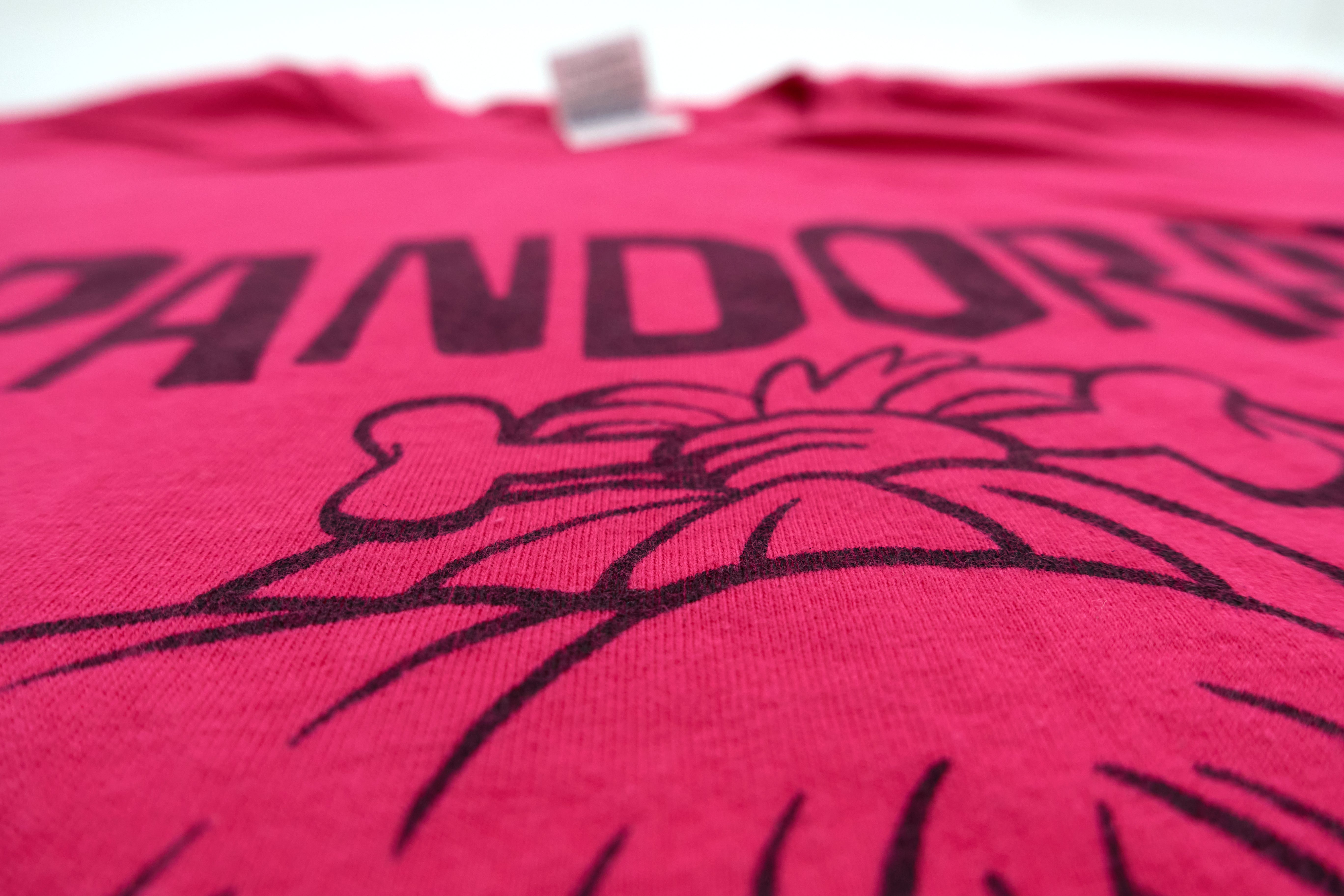 Pandoras - Chris Shary Pink Tour Shirt Size Medium