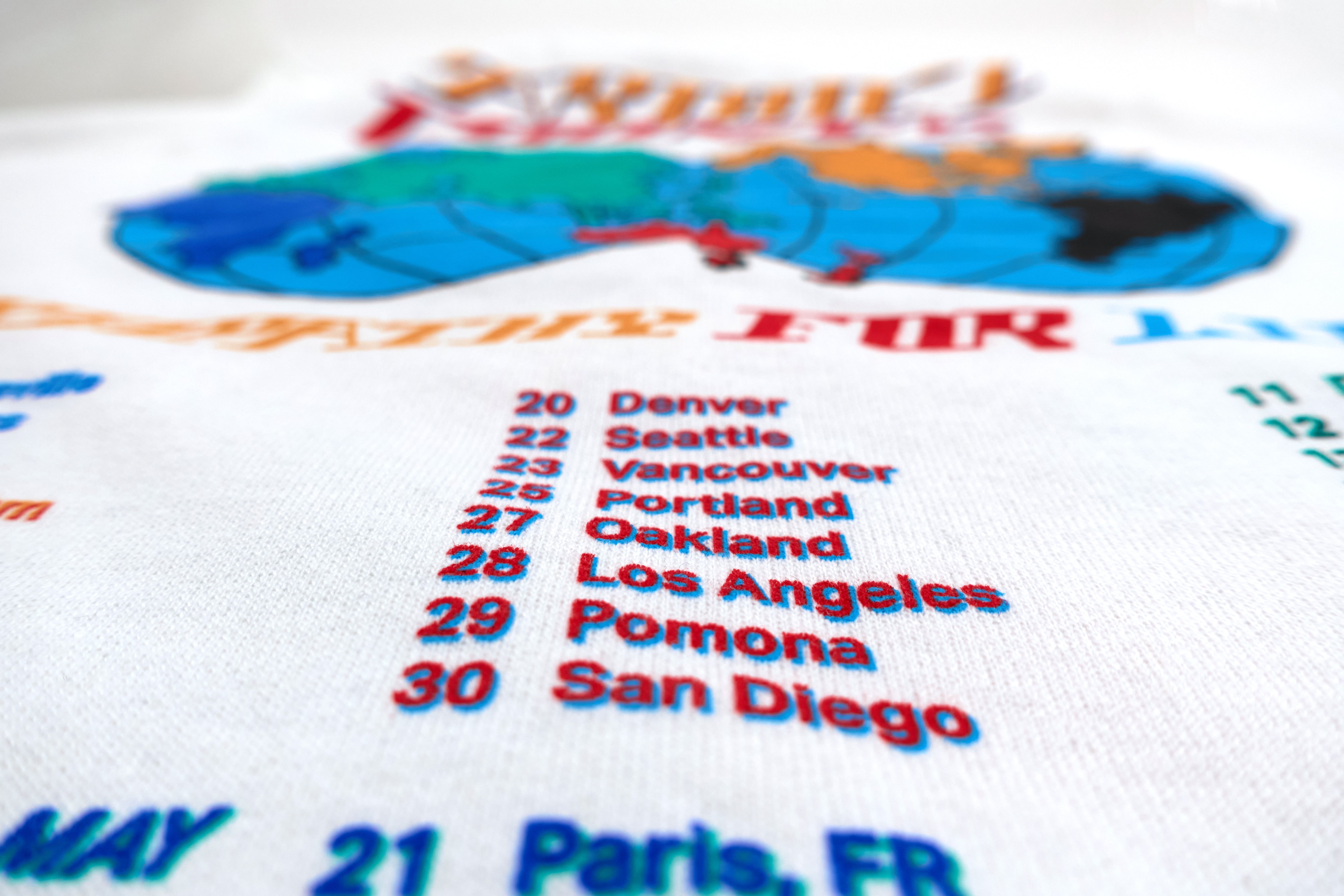Parquet Courts - Sympathy For Life 2022 World Tour Sweat Shirt Size Medium (Copy)