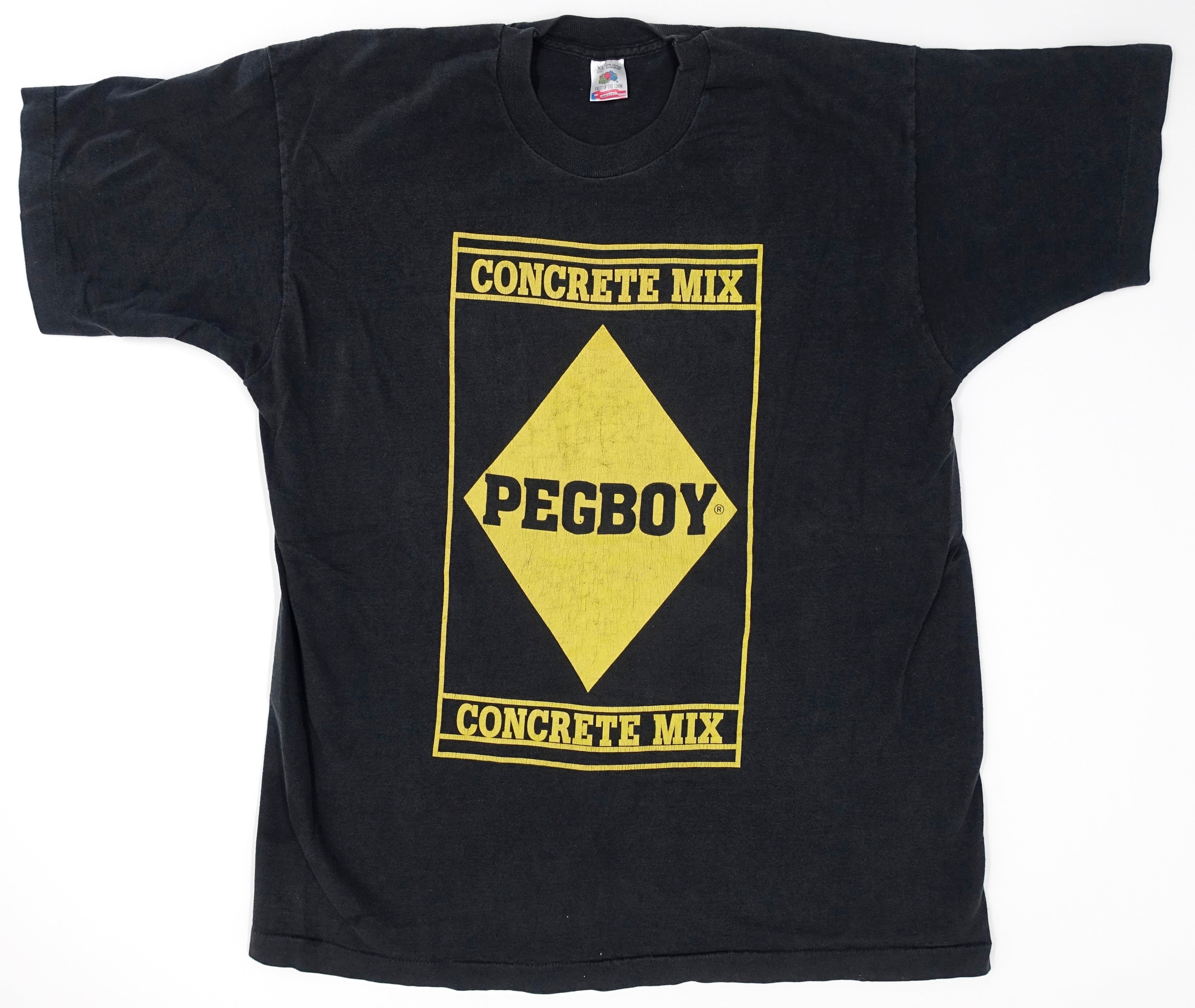 Pegboy - Concrete Mix US Tour (FOTL) Shirt Size XL