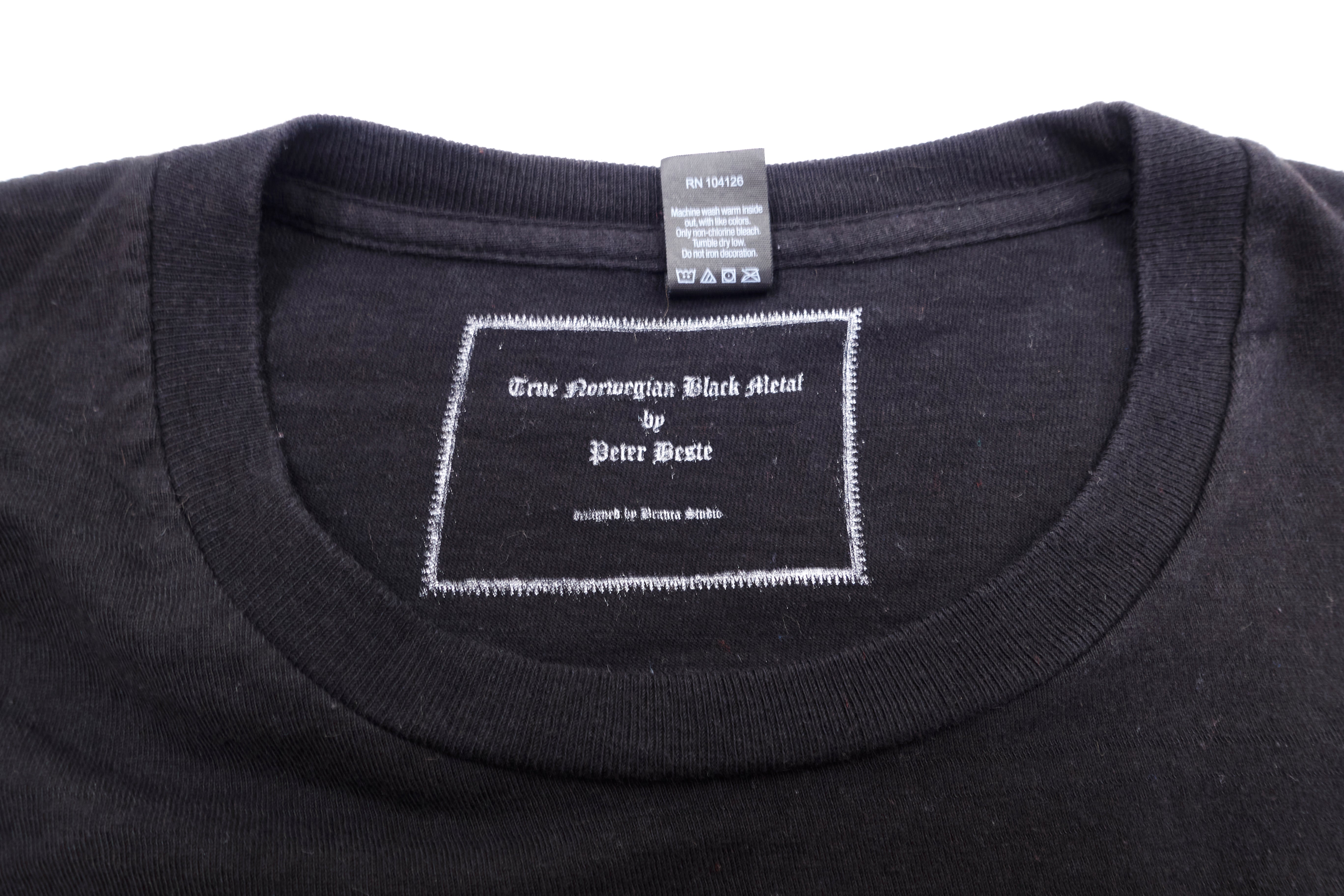 Peter Beste – True Norwegian Black Metal 2008 Long Sleeve Shirt Size XL
