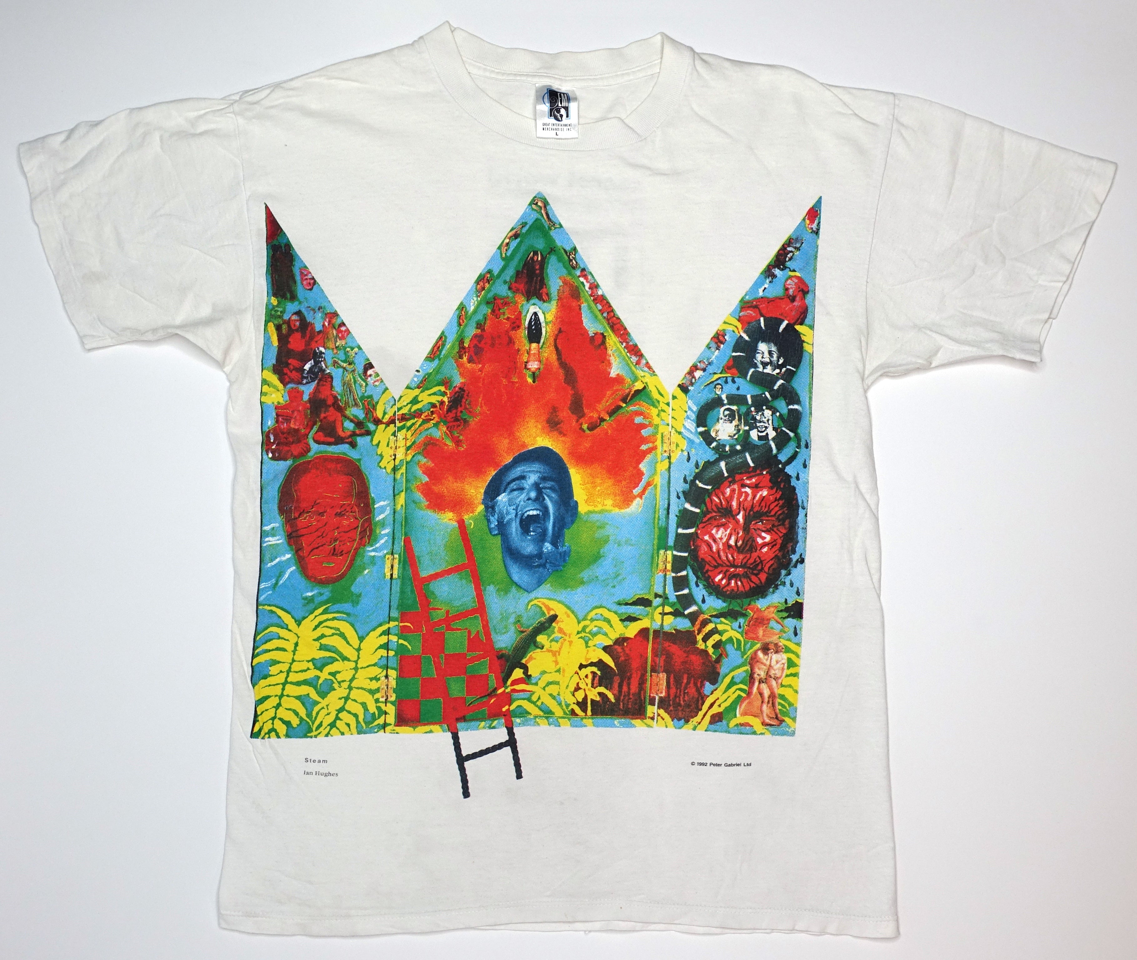 Peter Gabriel - Secret World US 1992 Tour Shirt Size Large