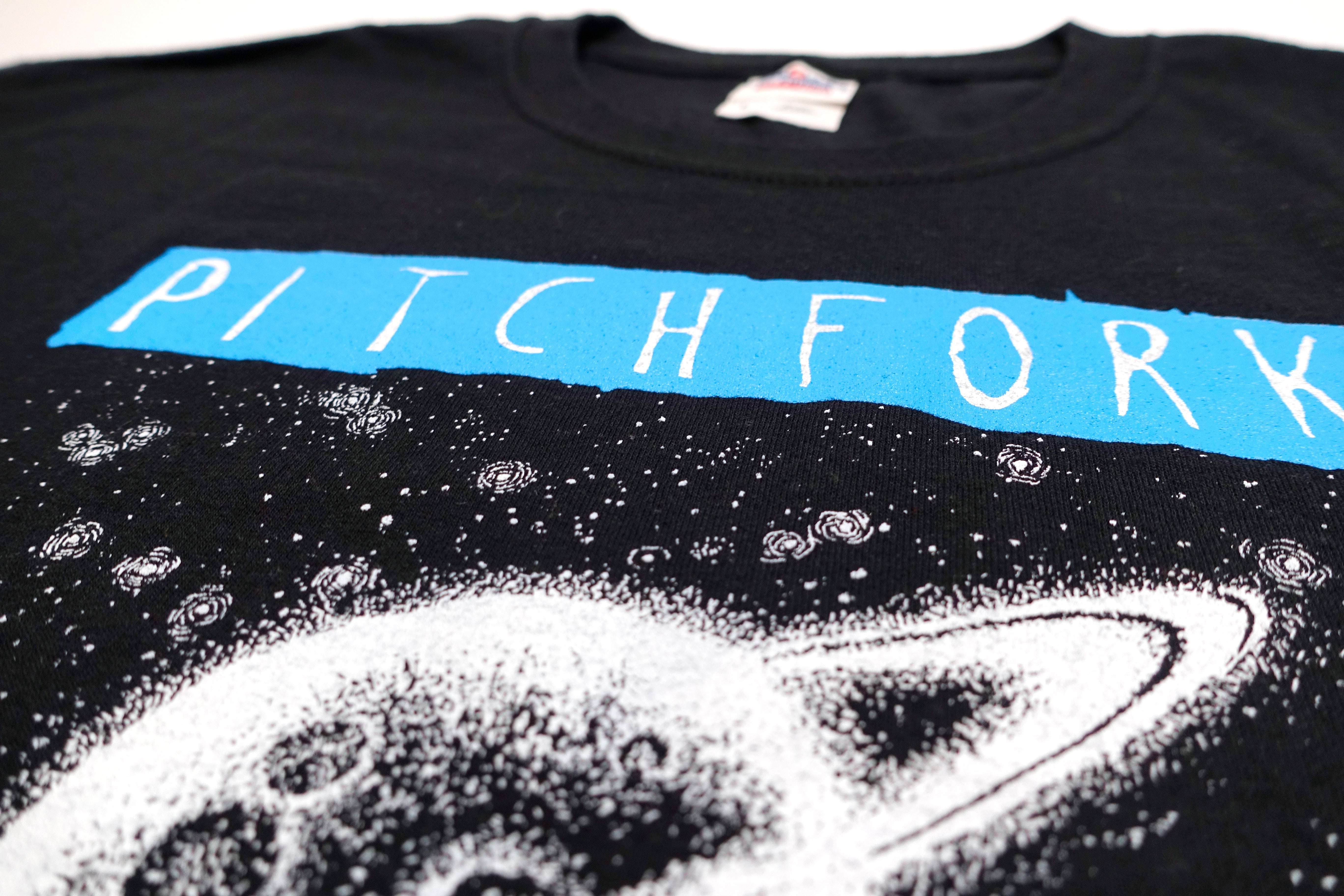 Pitchfork - Saturn Outhouse 2/C 2 Sided (Bootleg By Me) Shirt Size Large