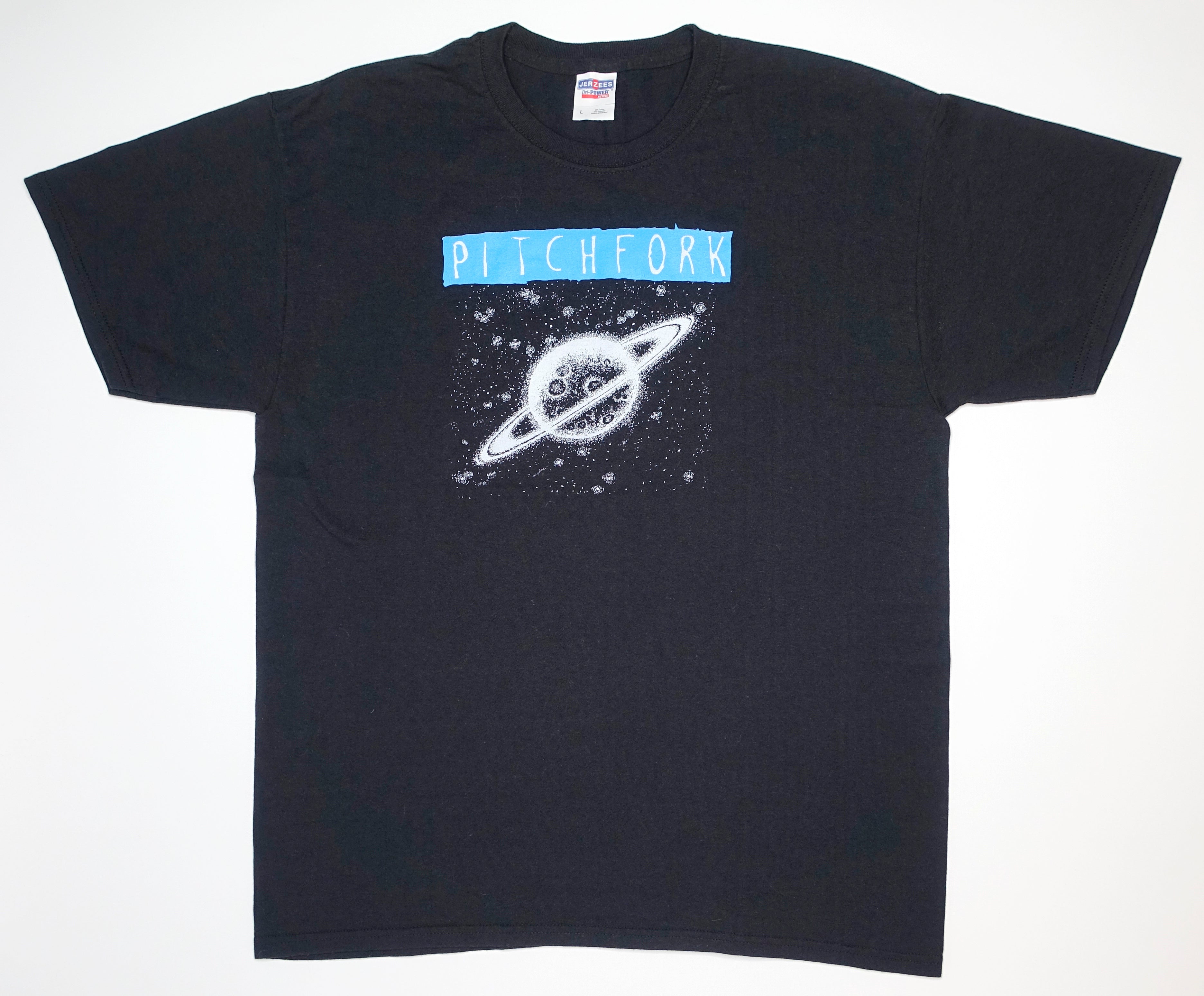 Pitchfork - Saturn Outhouse 2/C 2 Sided (Bootleg By Me) Shirt Size Large