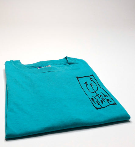 Pitchfork - Trout Apples Logo Tour Shirt Blue Size XL