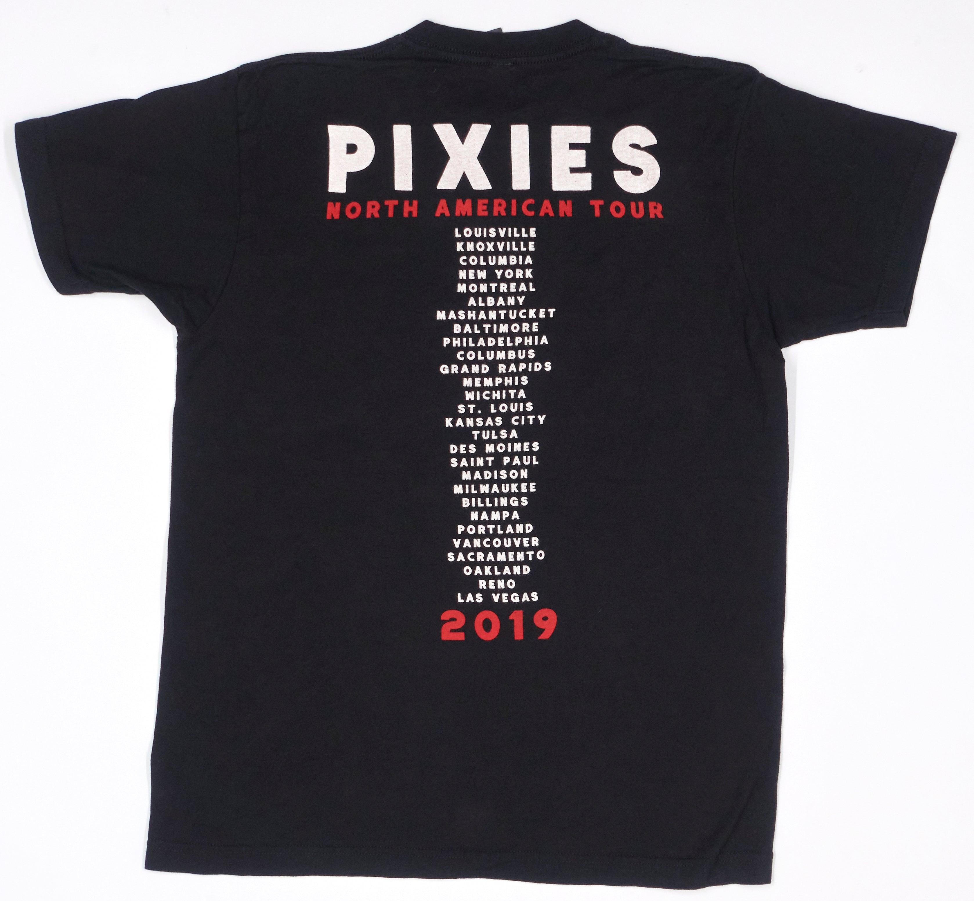 Pixies - Making Good Friends 2019 North American Tour Shirt Size Medium