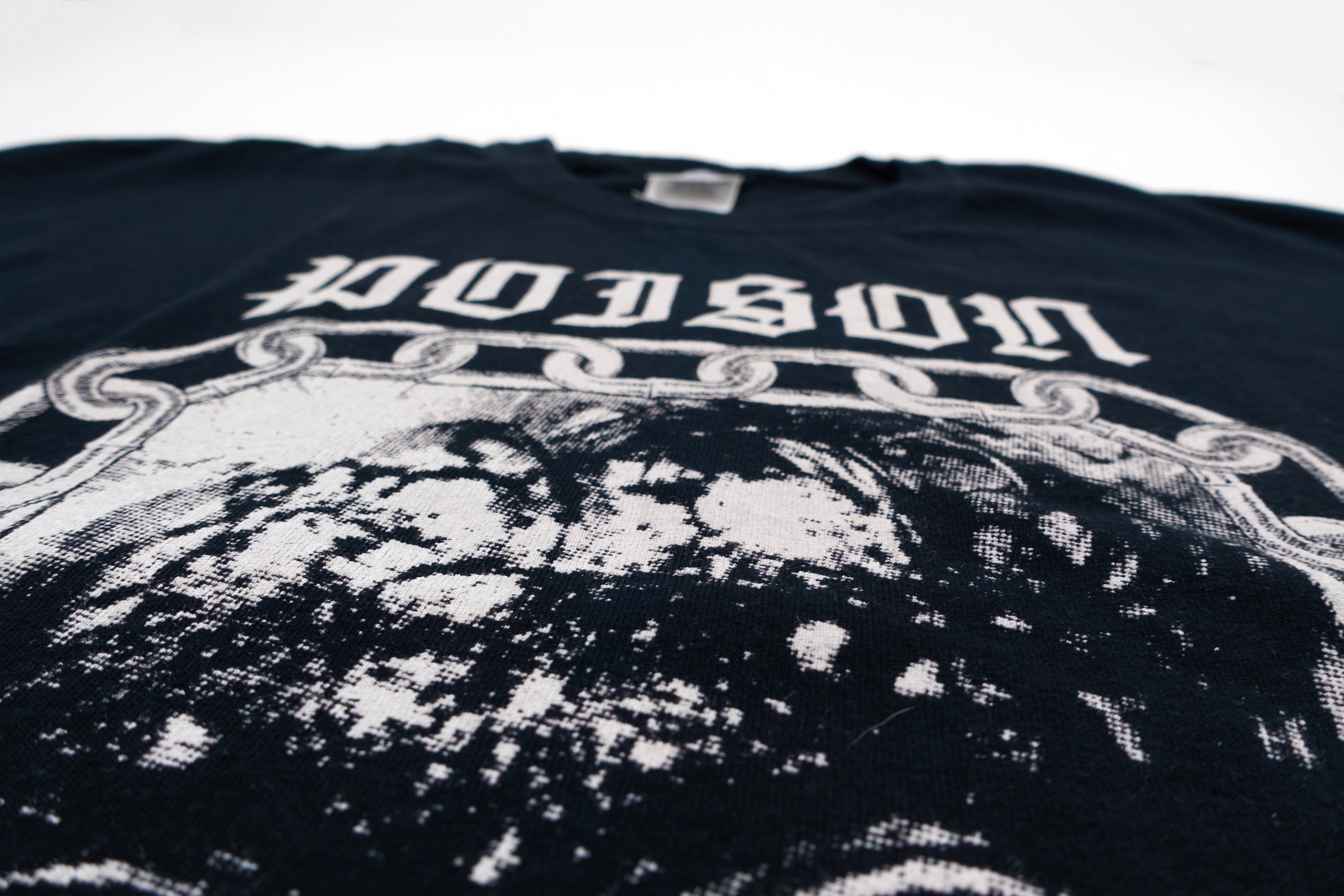 Poison Rites – Bloody Photo Face 2016 Tour Shirt Size XL