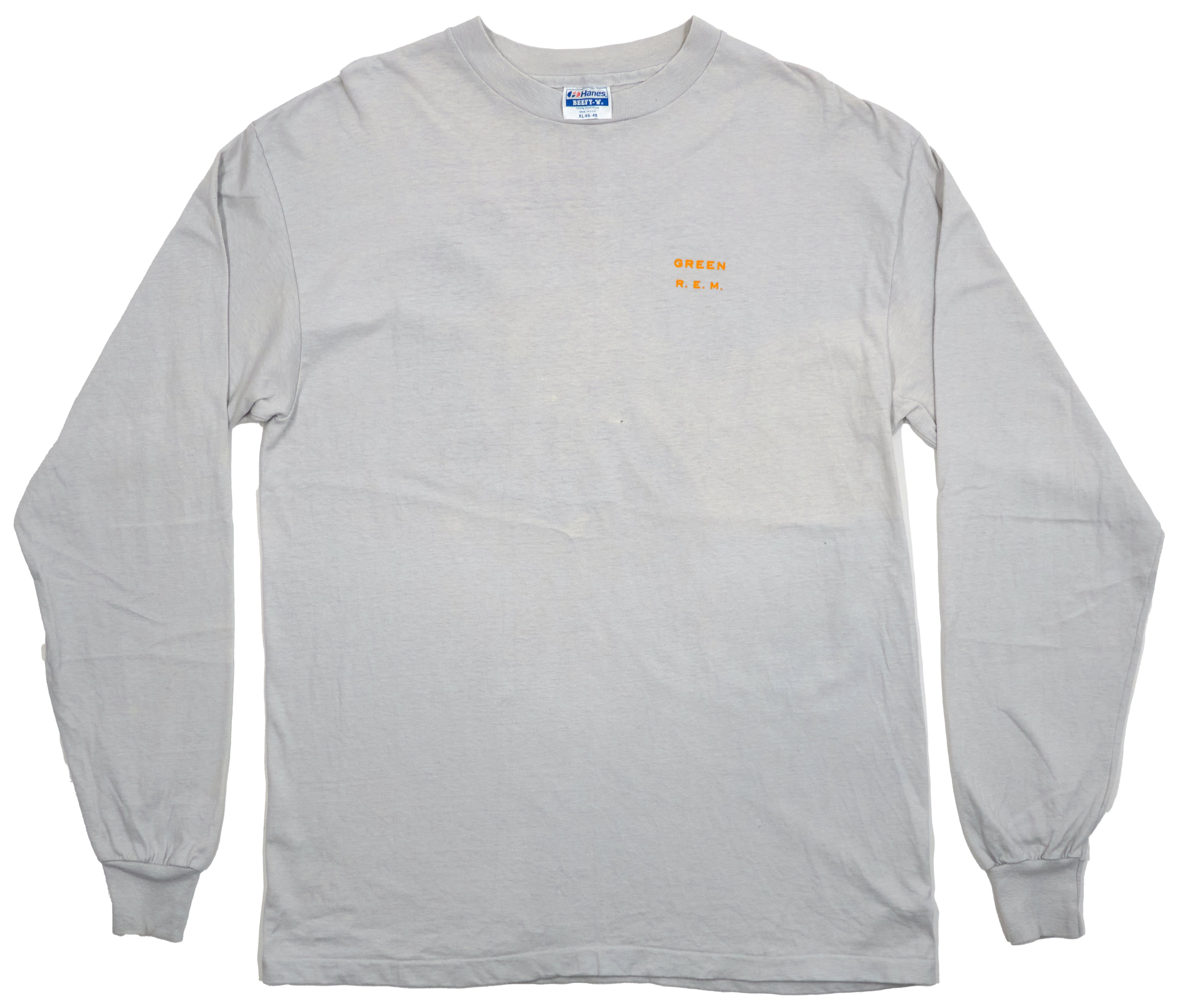 R.E.M. – Green 1989  Promo Only Long Sleeve Shirt Size XL