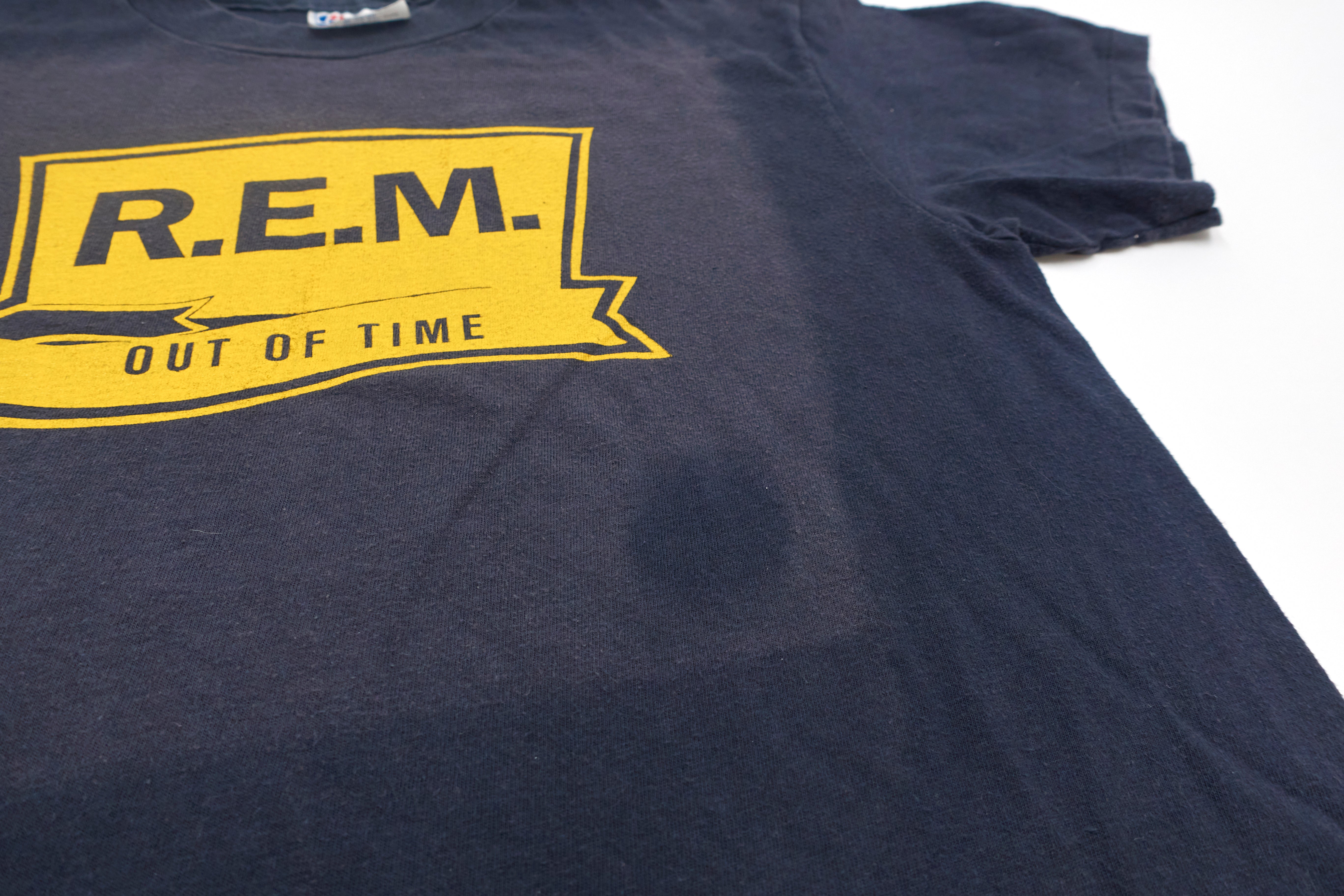 R.E.M. – Out Of Time 1991 Reverse Logo Tour Shirt Size Medium