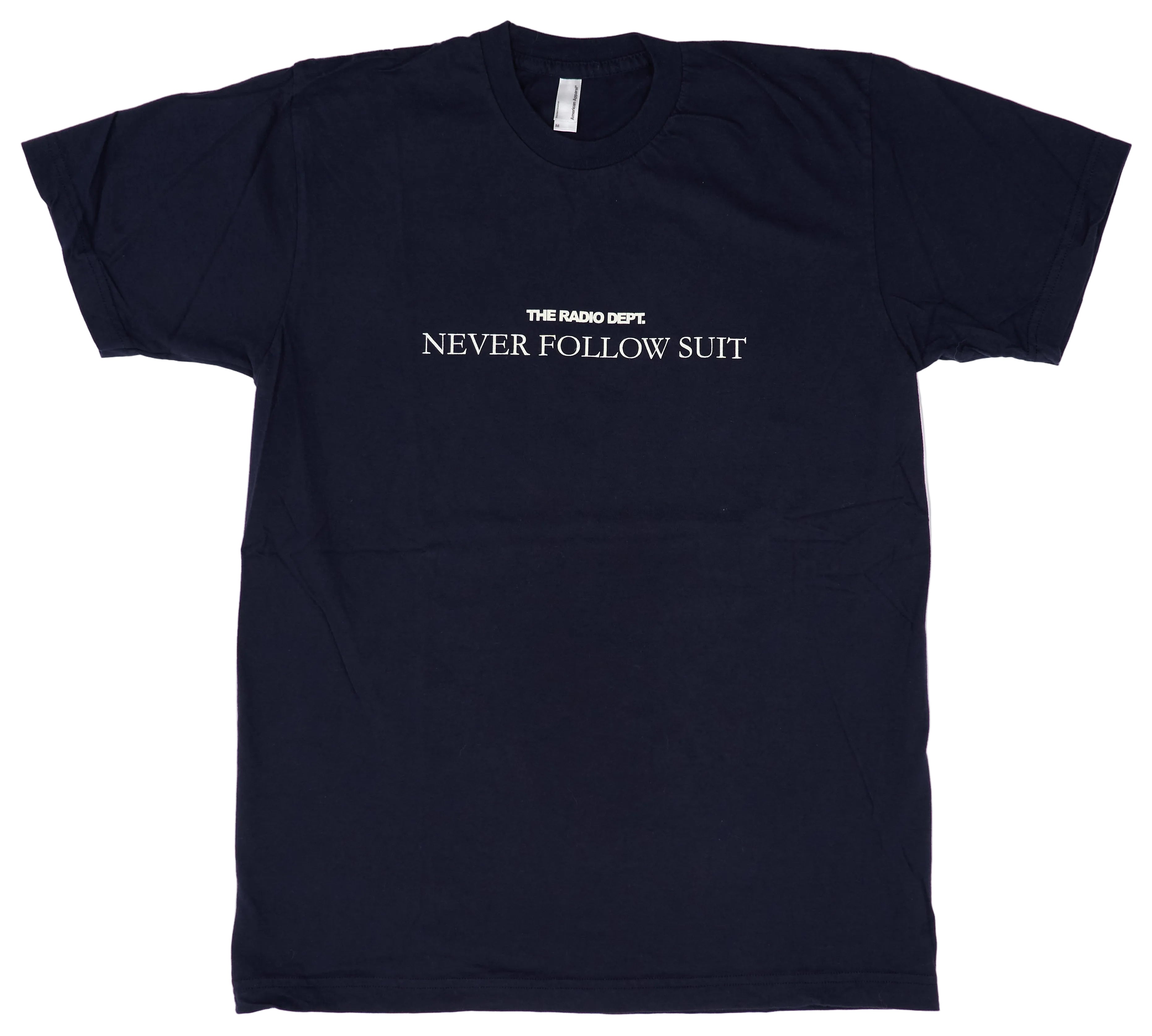 Radio Dept. - Never Follow Suit 2010 Shirt Size Medium