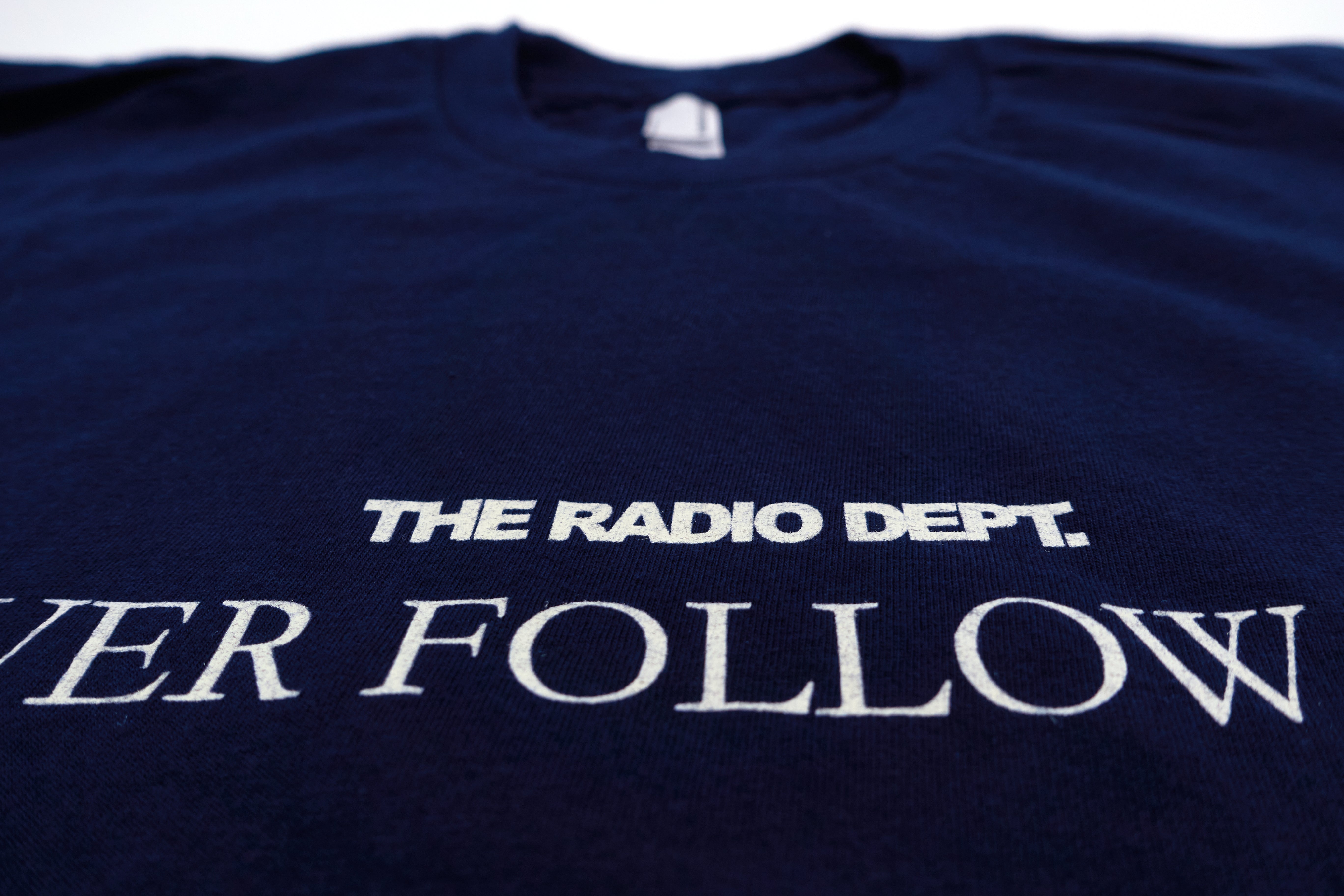 Radio Dept. - Never Follow Suit 2010 Shirt Size Medium