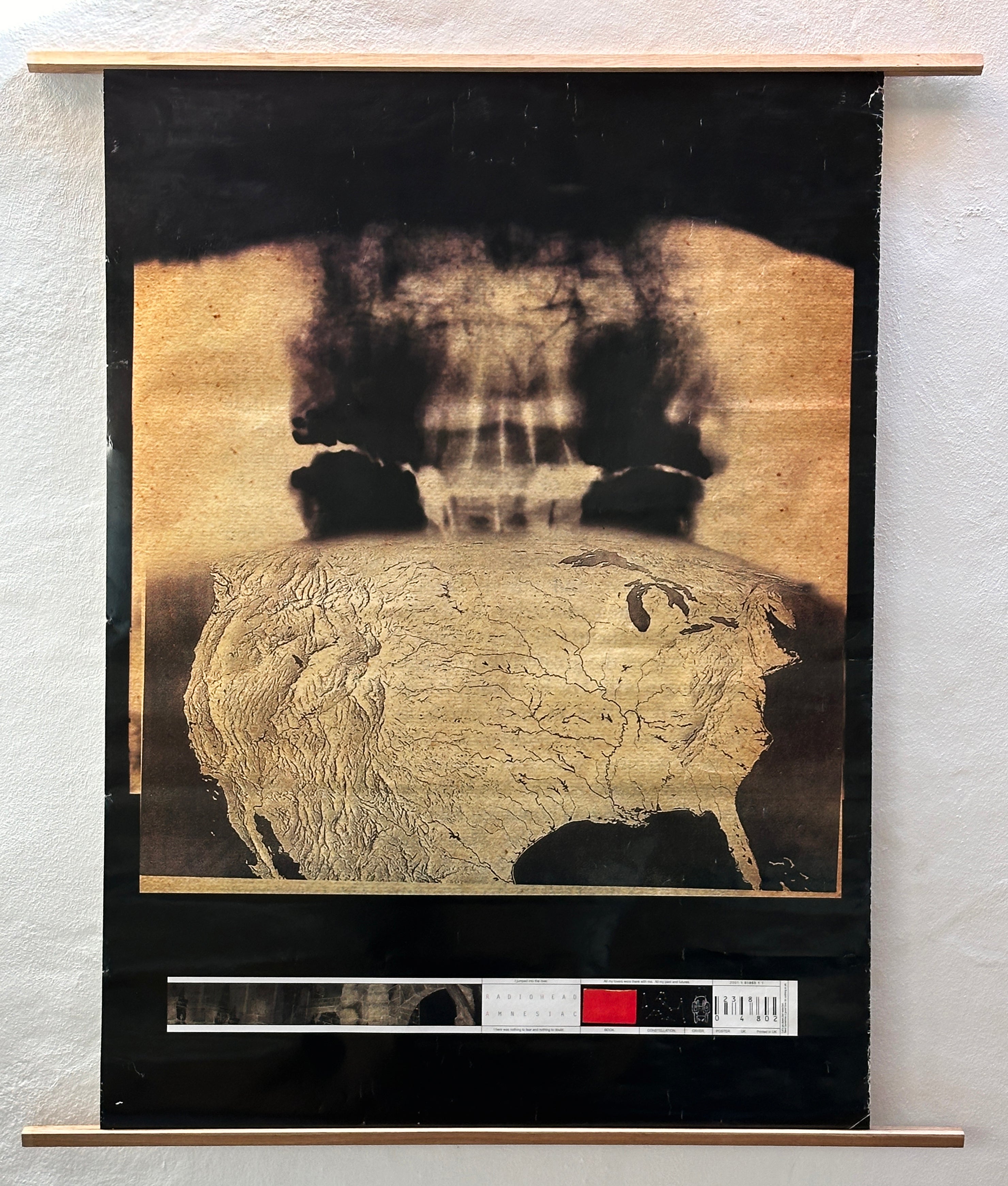 Radiohead - Amnesiac 2001 UK 40" X 60" Subway Poster