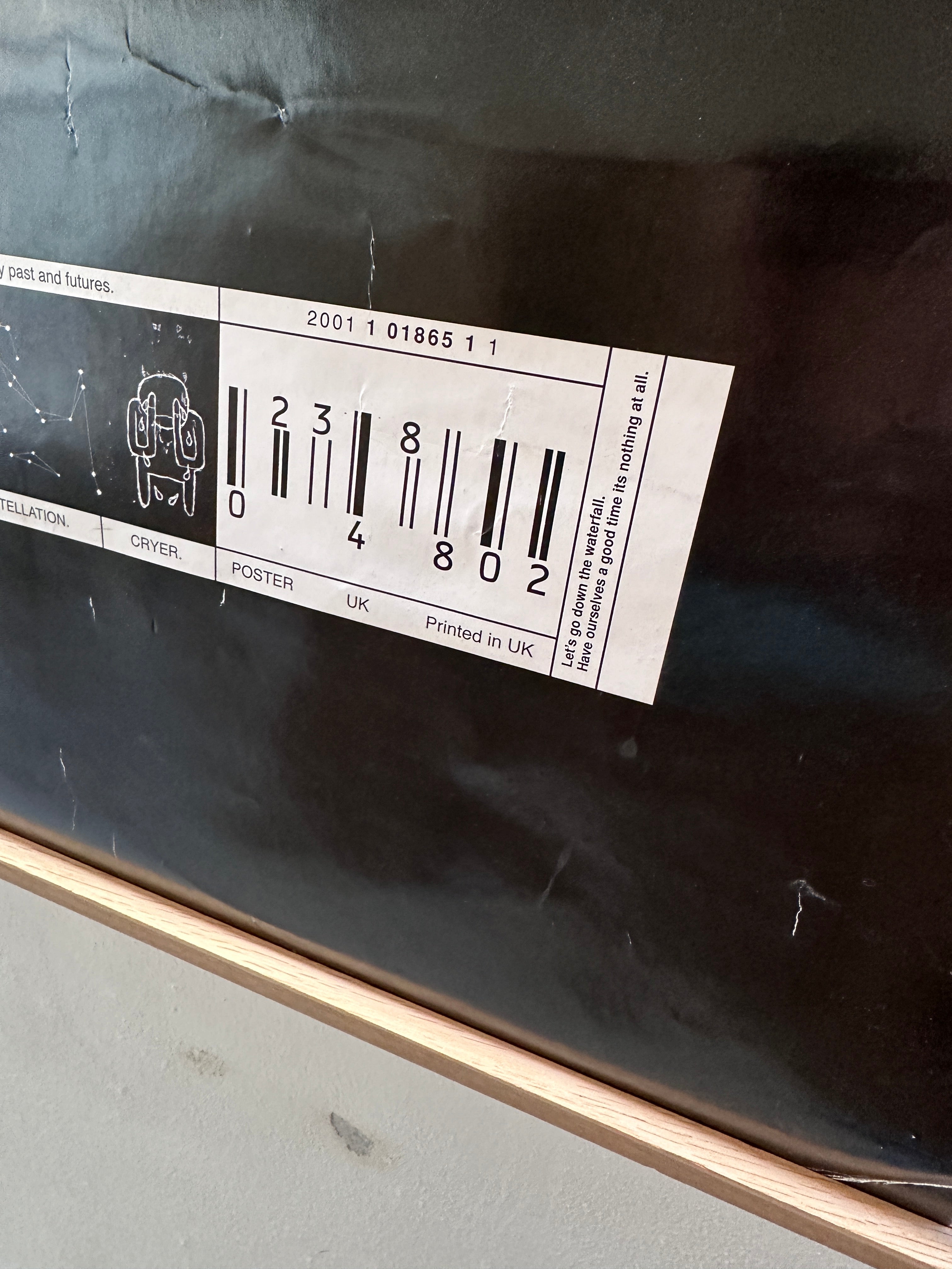 Radiohead - Amnesiac 2001 UK 40" X 60" Subway Poster