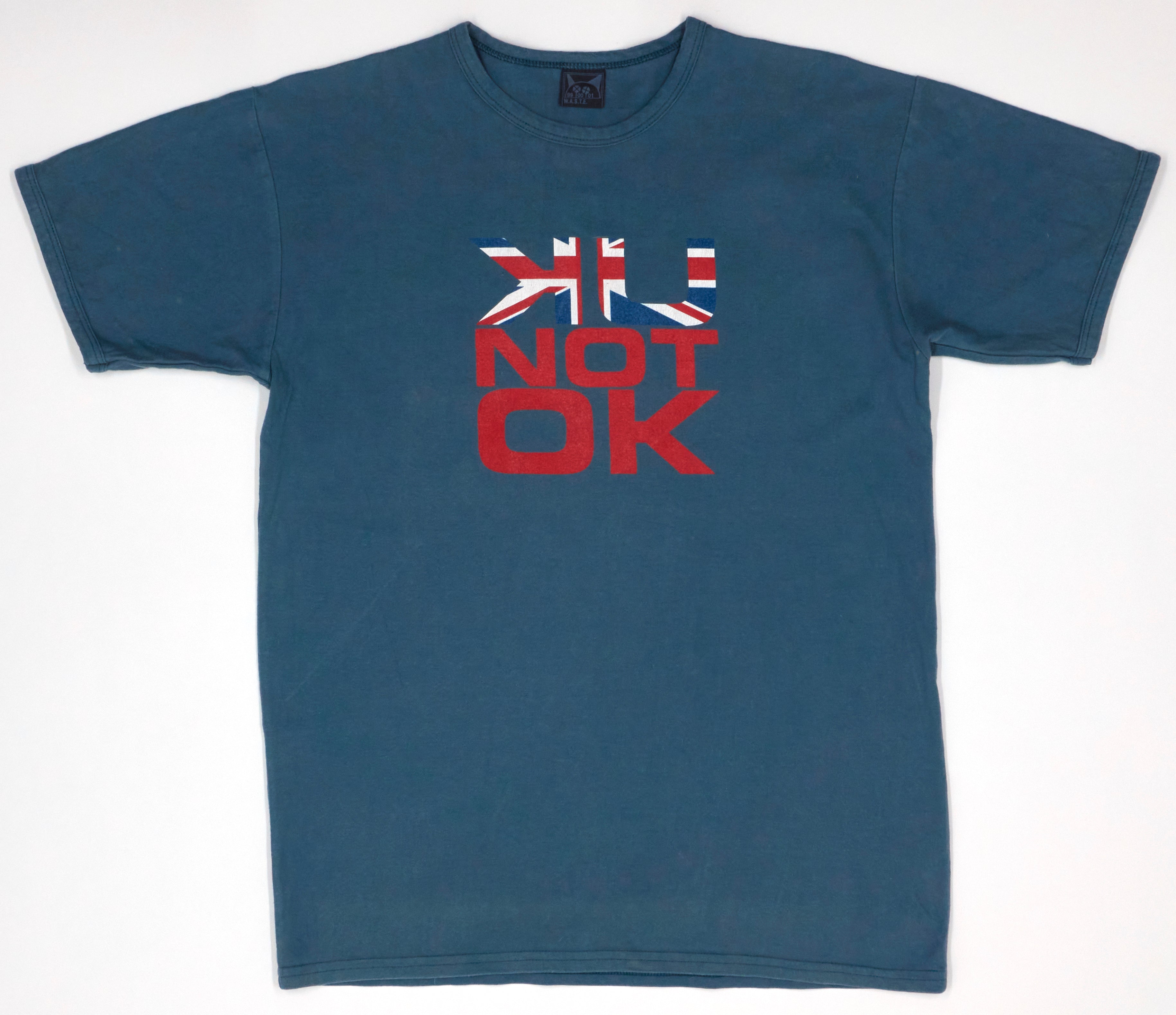 Radiohead - UK Not OK 1999 Tour Shirt Size Medium