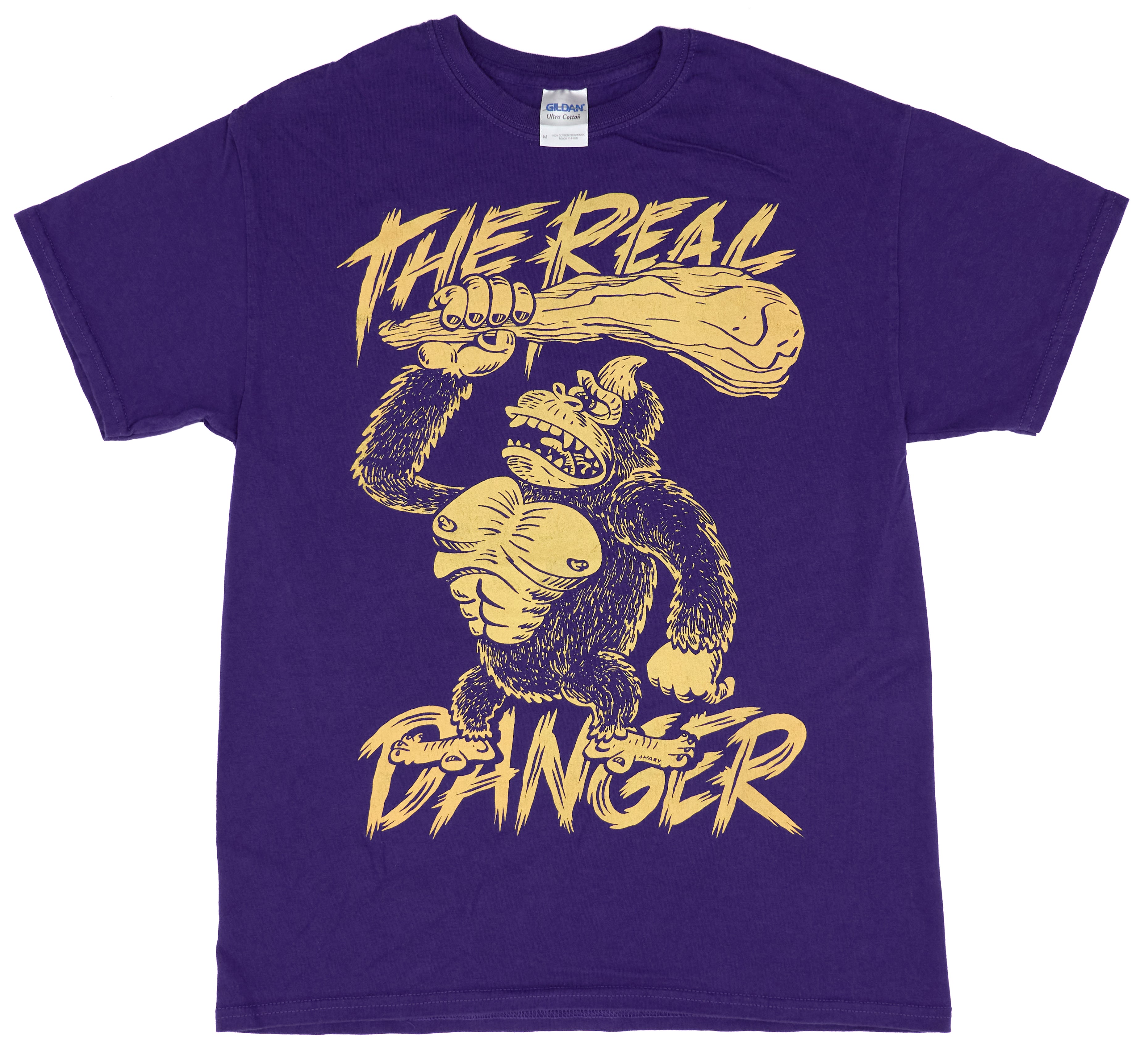 Real Danger ‎– Chris Shary Ape with Stick Shirt Size Medium