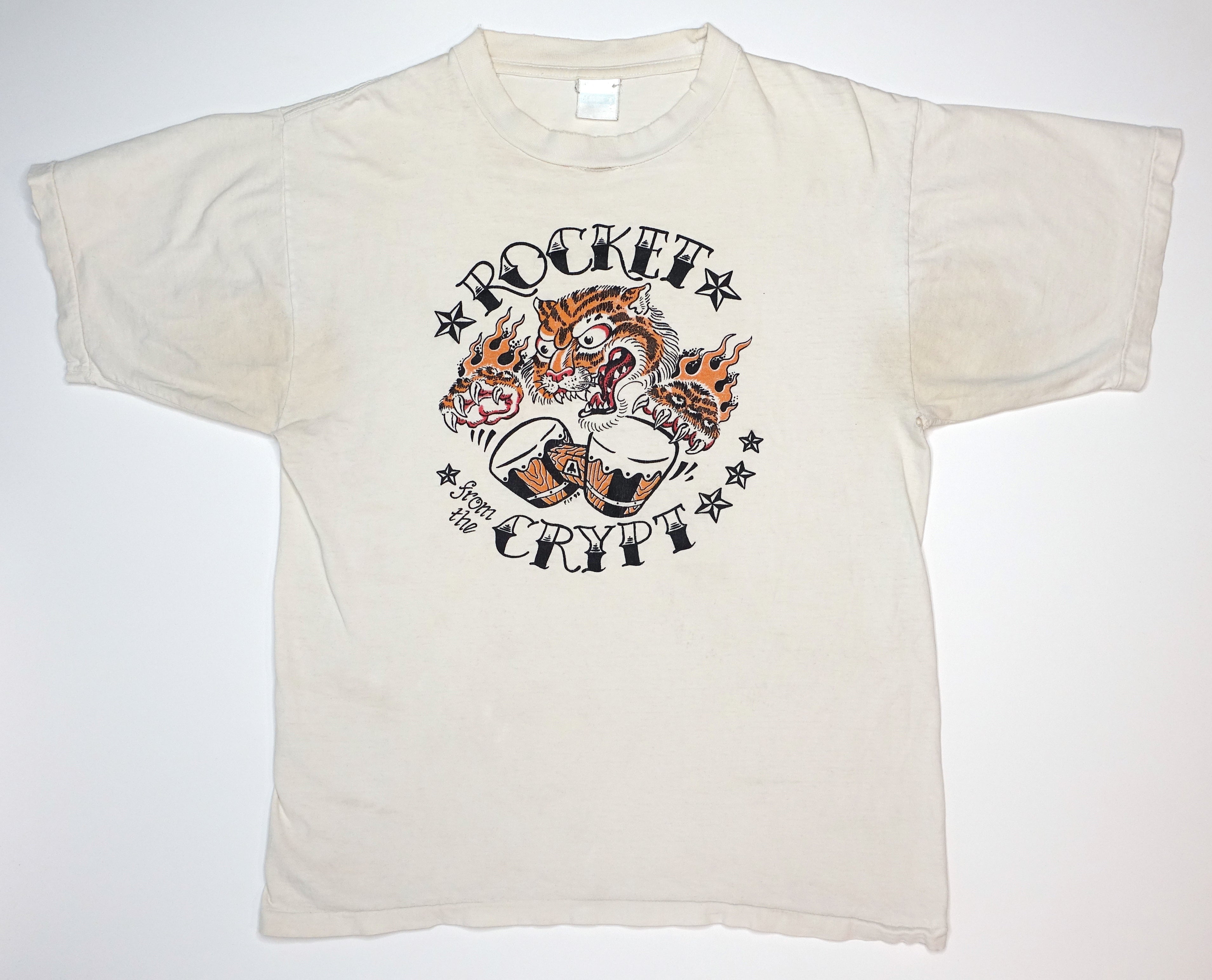 Rocket From the Crypt - Tiger W/ Bongos 1998 RFTC Tour Shirt Size XL