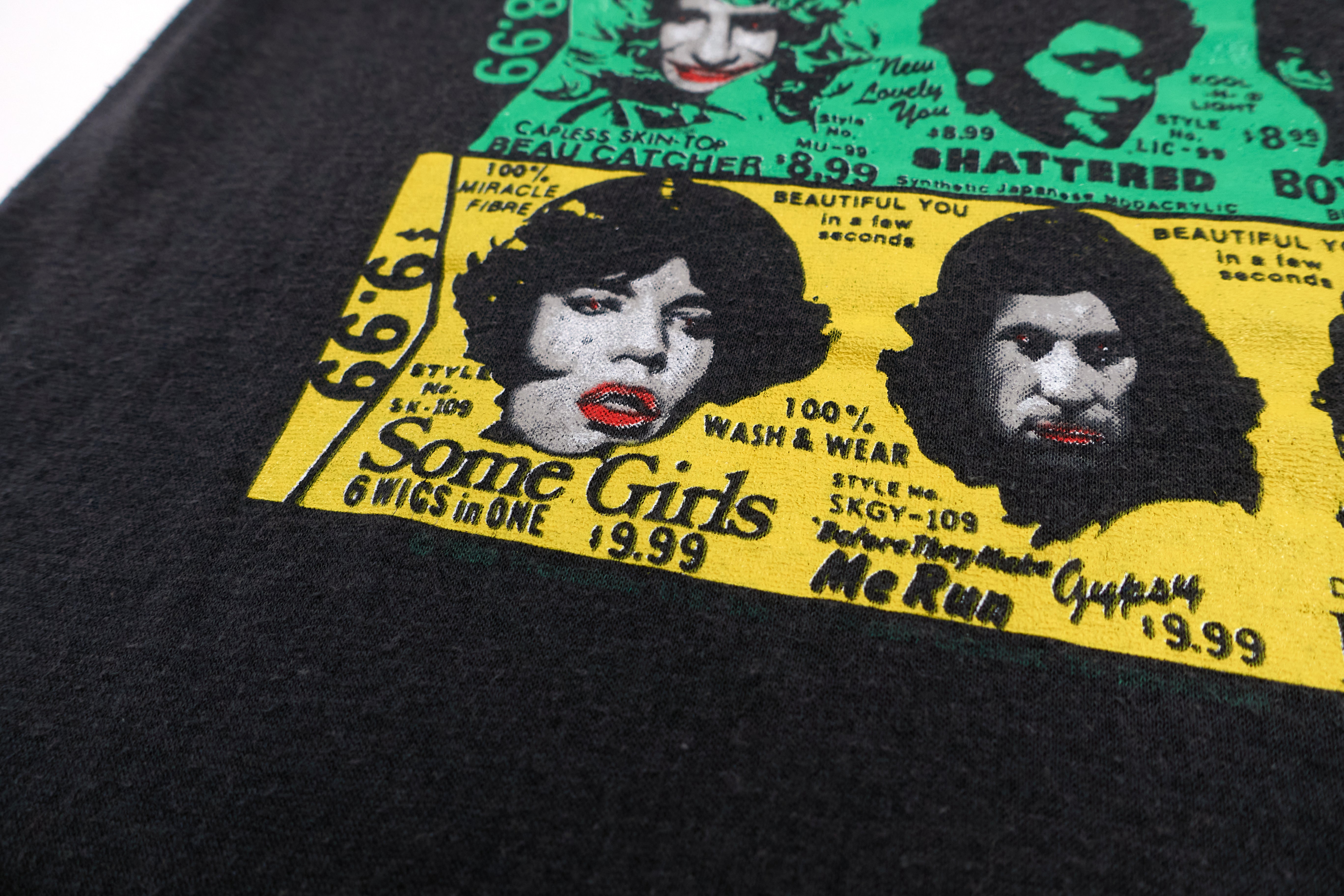 Rolling Stones – Some Girls ©1989 North American Tour Shirt Size Large