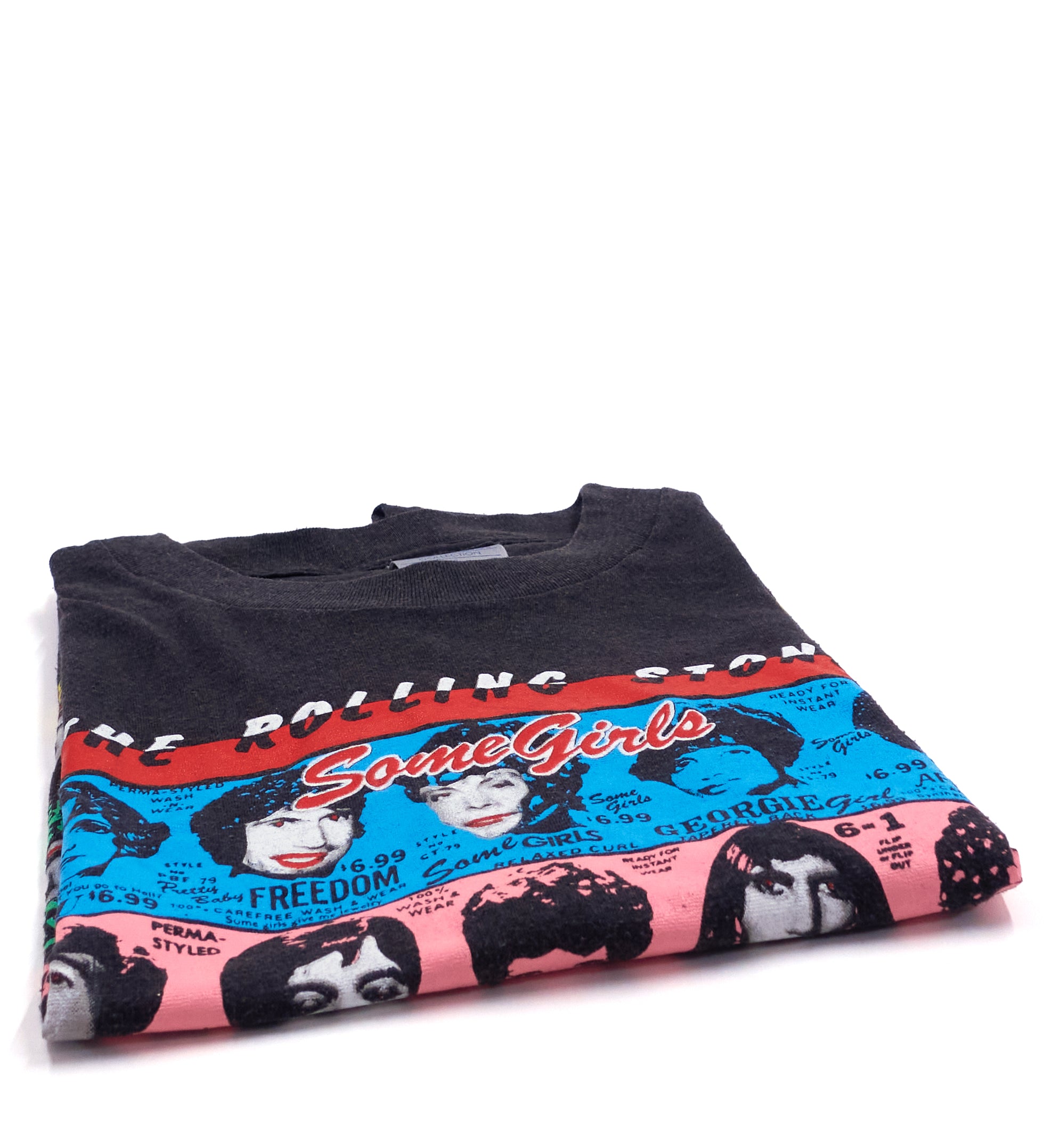 Rolling Stones – Some Girls ©1989 North American Tour Shirt Size Large