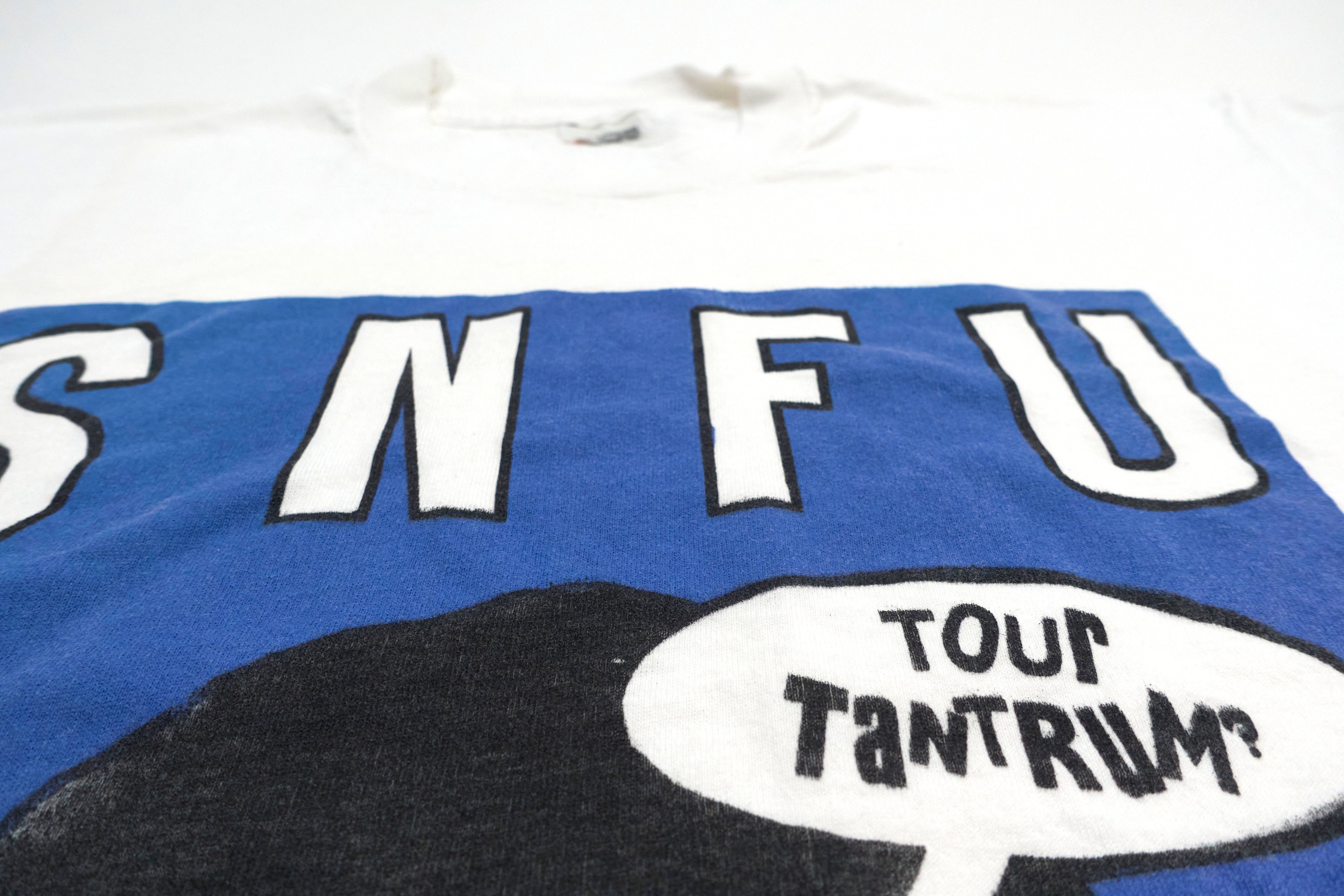 SNFU - Tour Tantrum 1988-1989 Tour Shirt Size XL