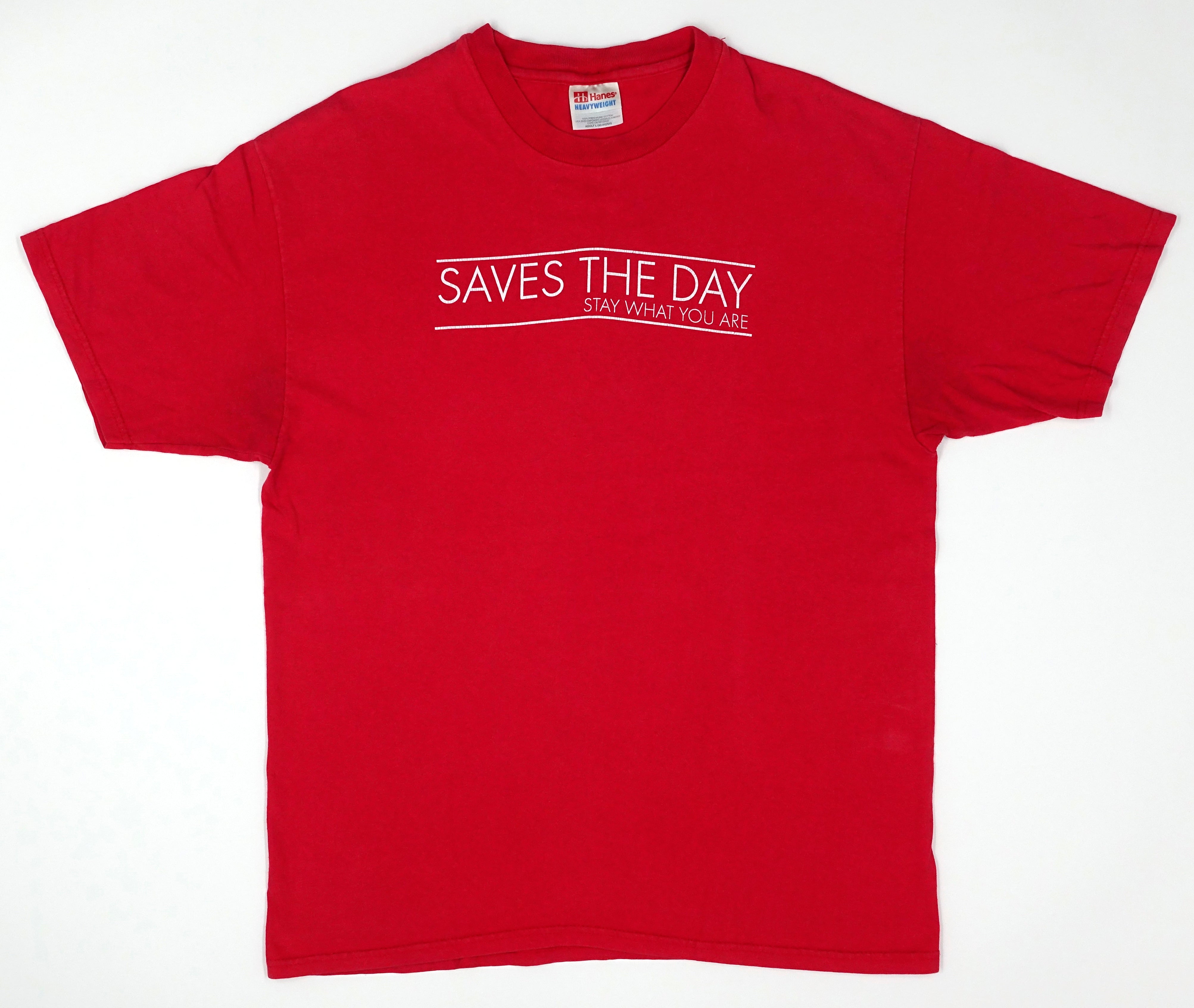 Saves The Day - Stay What You Are 2001 Tour Shirt Size Large