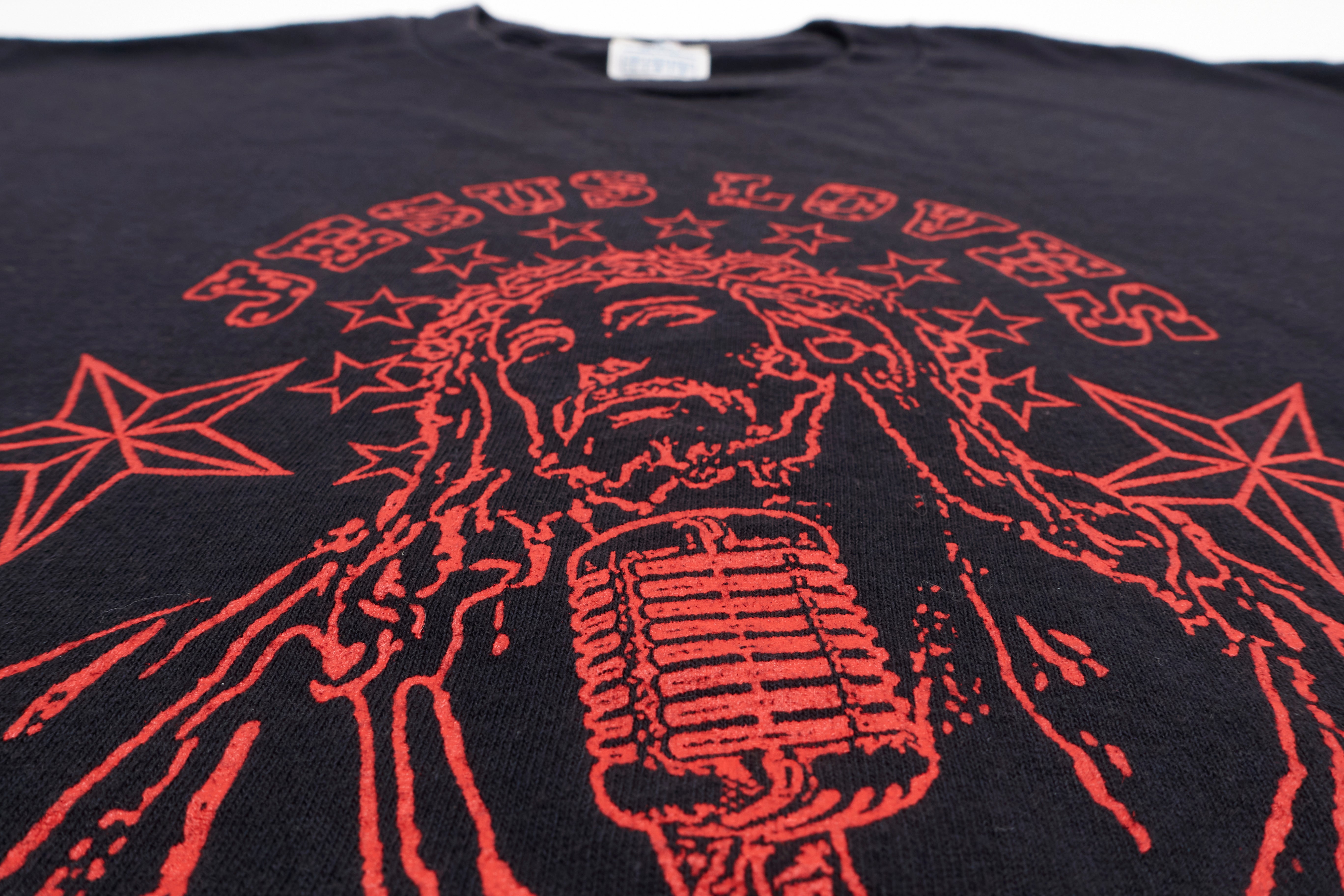 Scott H. Biram – Jesus Loves Nothin' But Blood 2014 Tour Shirt Size XL