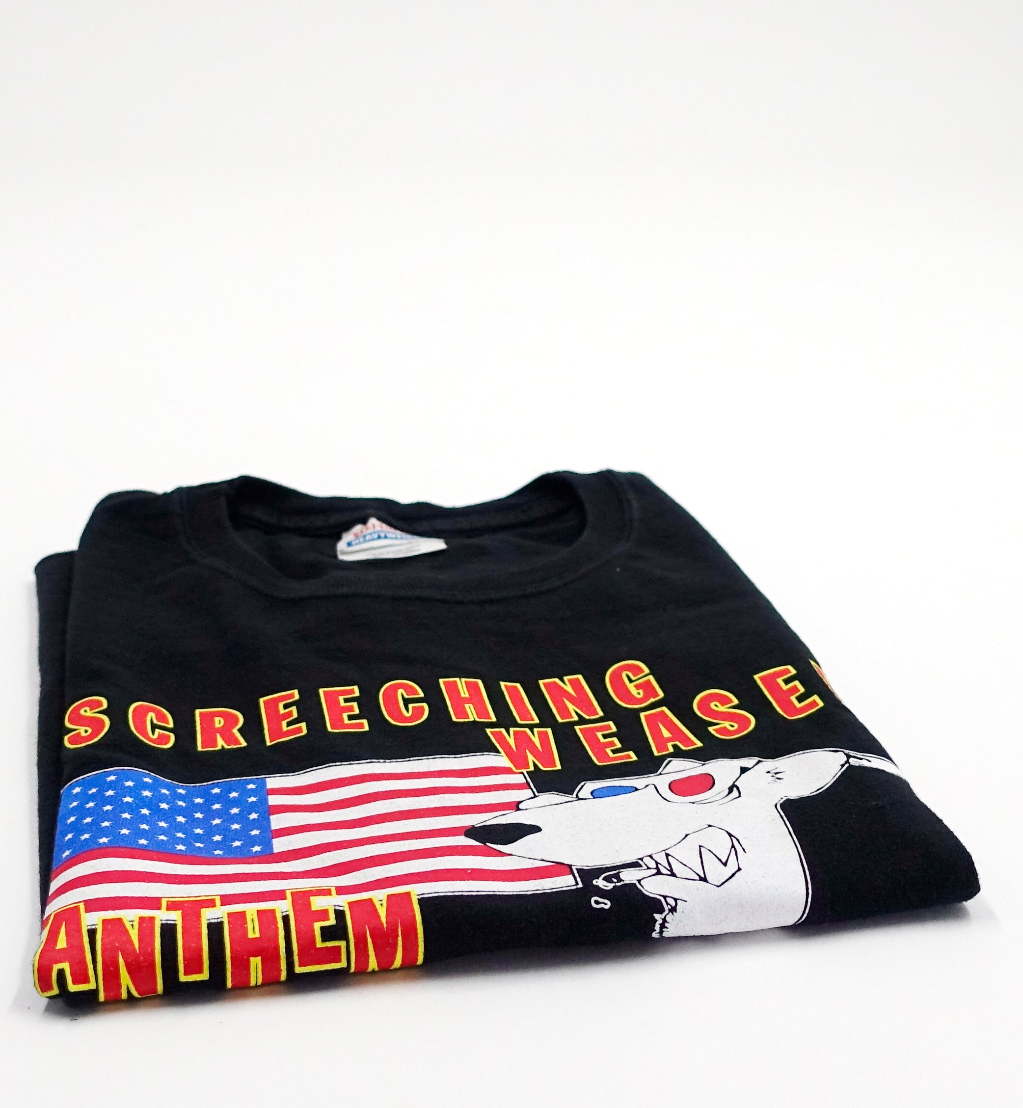 Screeching Weasel ‎– Anthem For A New Tomorrow 1993 Tour Shirt Size Large