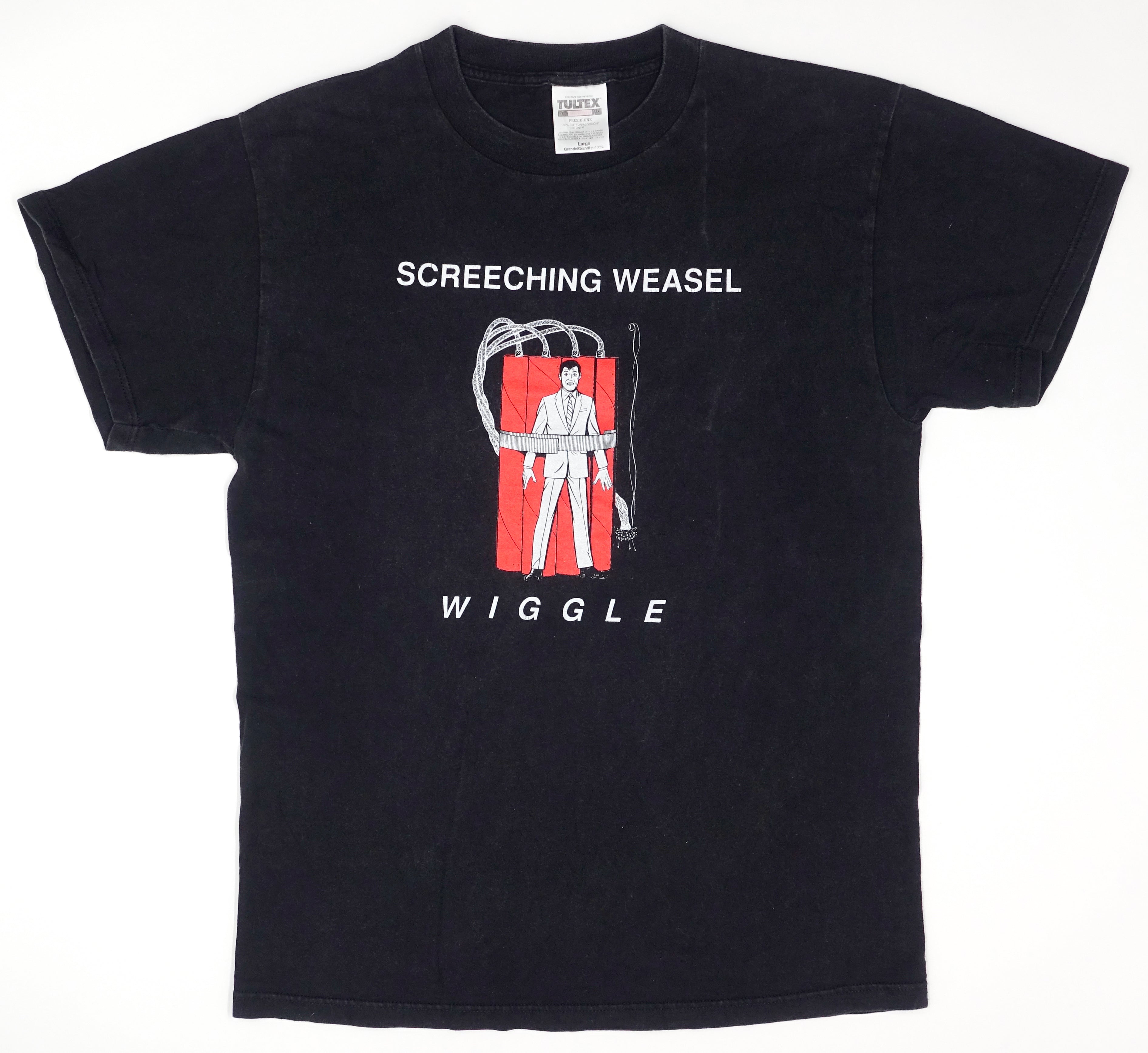 Screeching Weasel ‎– Wiggle 1993 Tour Shirt Size Large