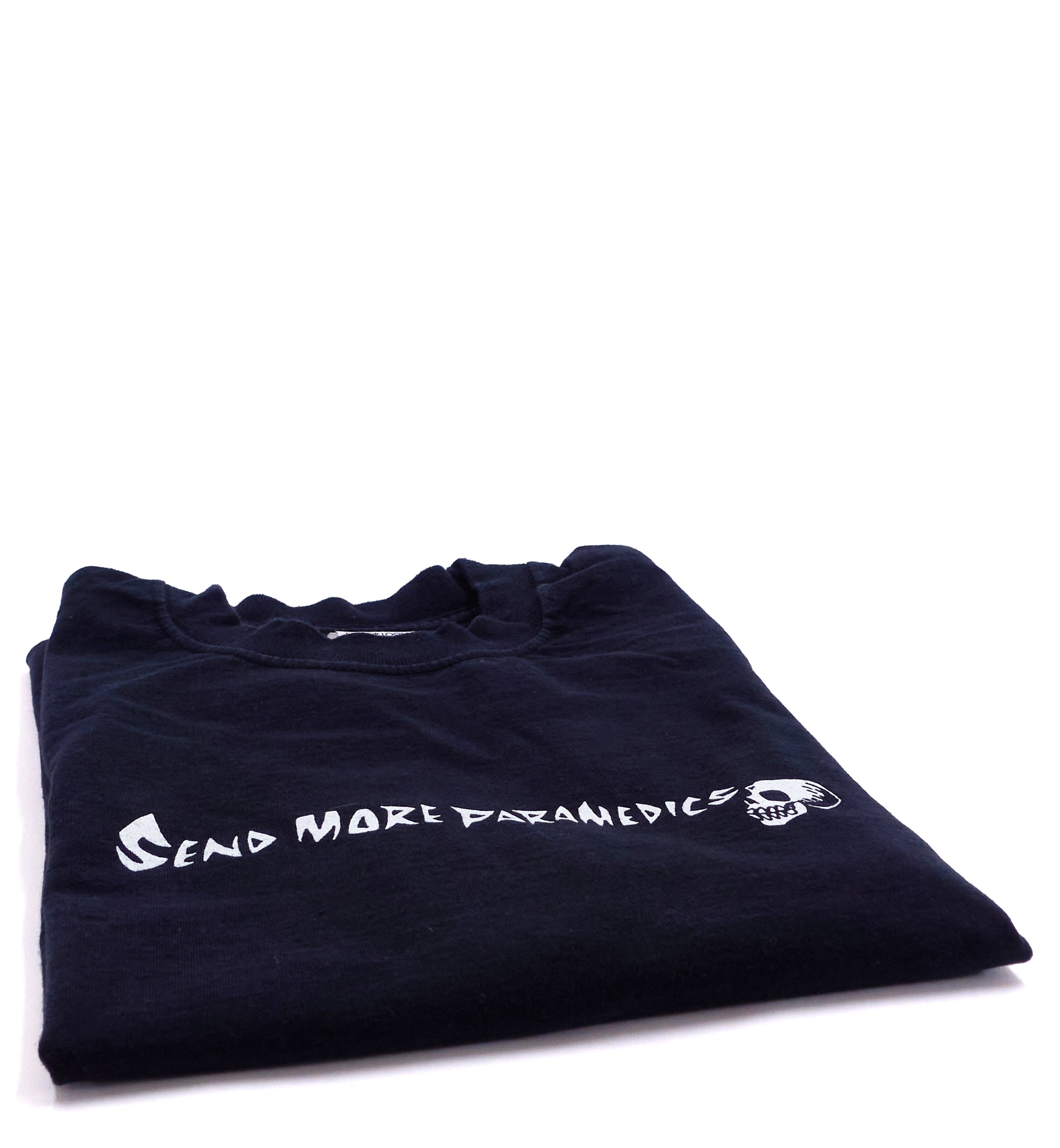 Send More Paramedics ‎– Text and Skull by Chris Shary Shirt Size Medium