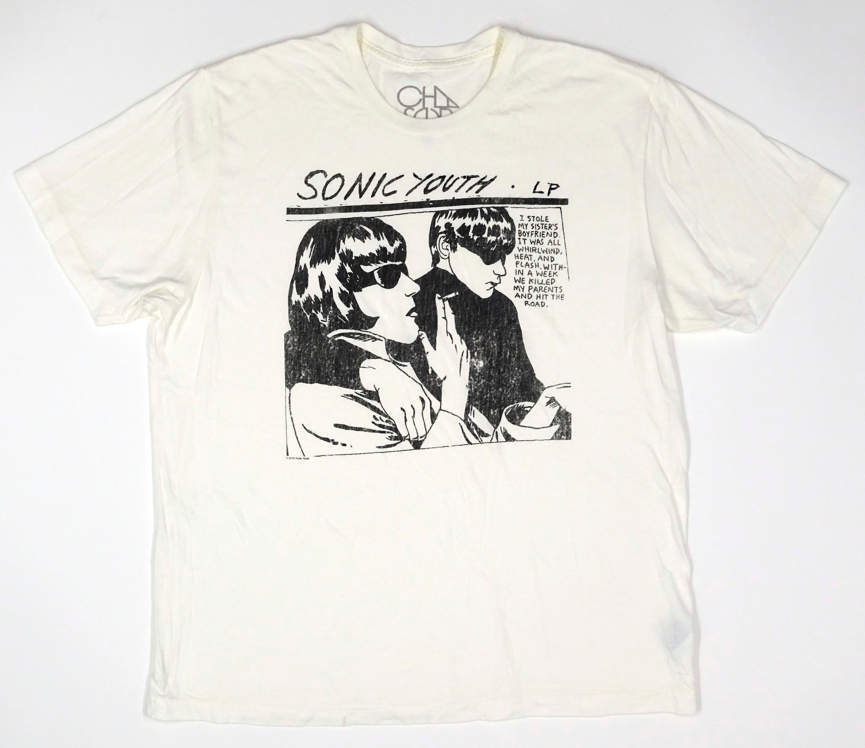 Sonic Youth - Goo ©2010 Chaser Shirt Size Large