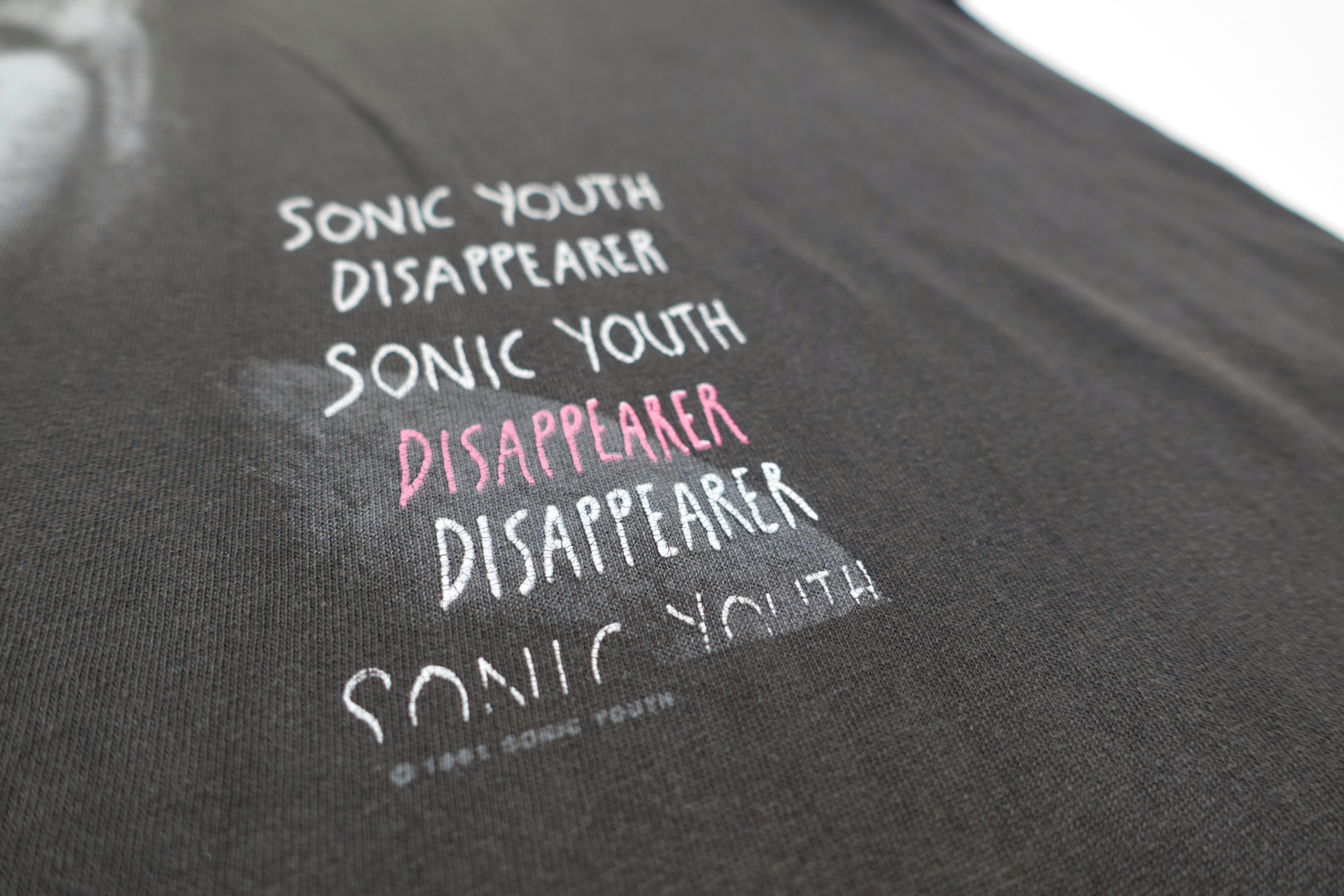 Sonic Youth - Traci Lords Disappearer 1990 Tour Shirt Size XL