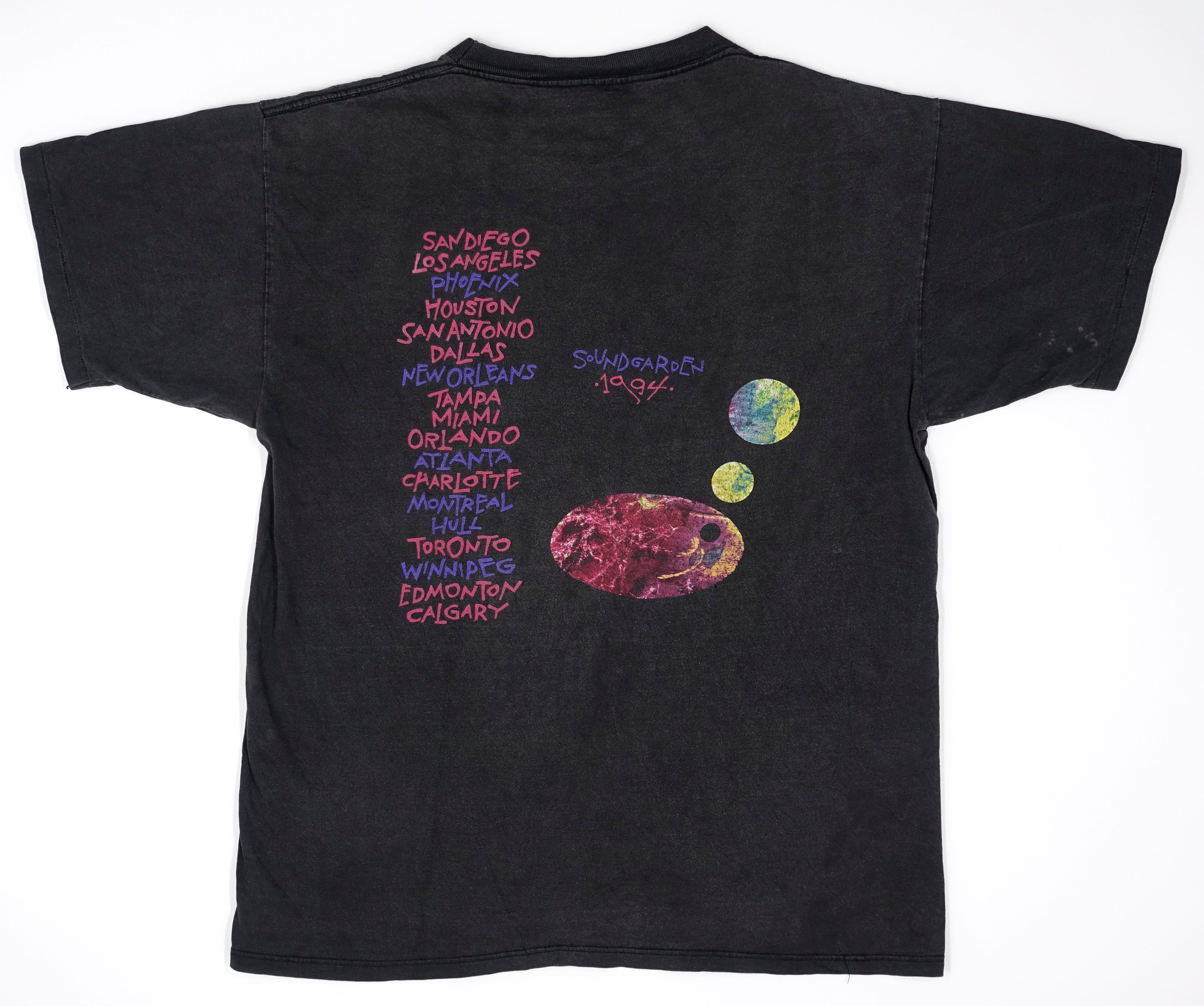 Soundgarden – Superunknown 1994 North American Tour Shirt Size XL