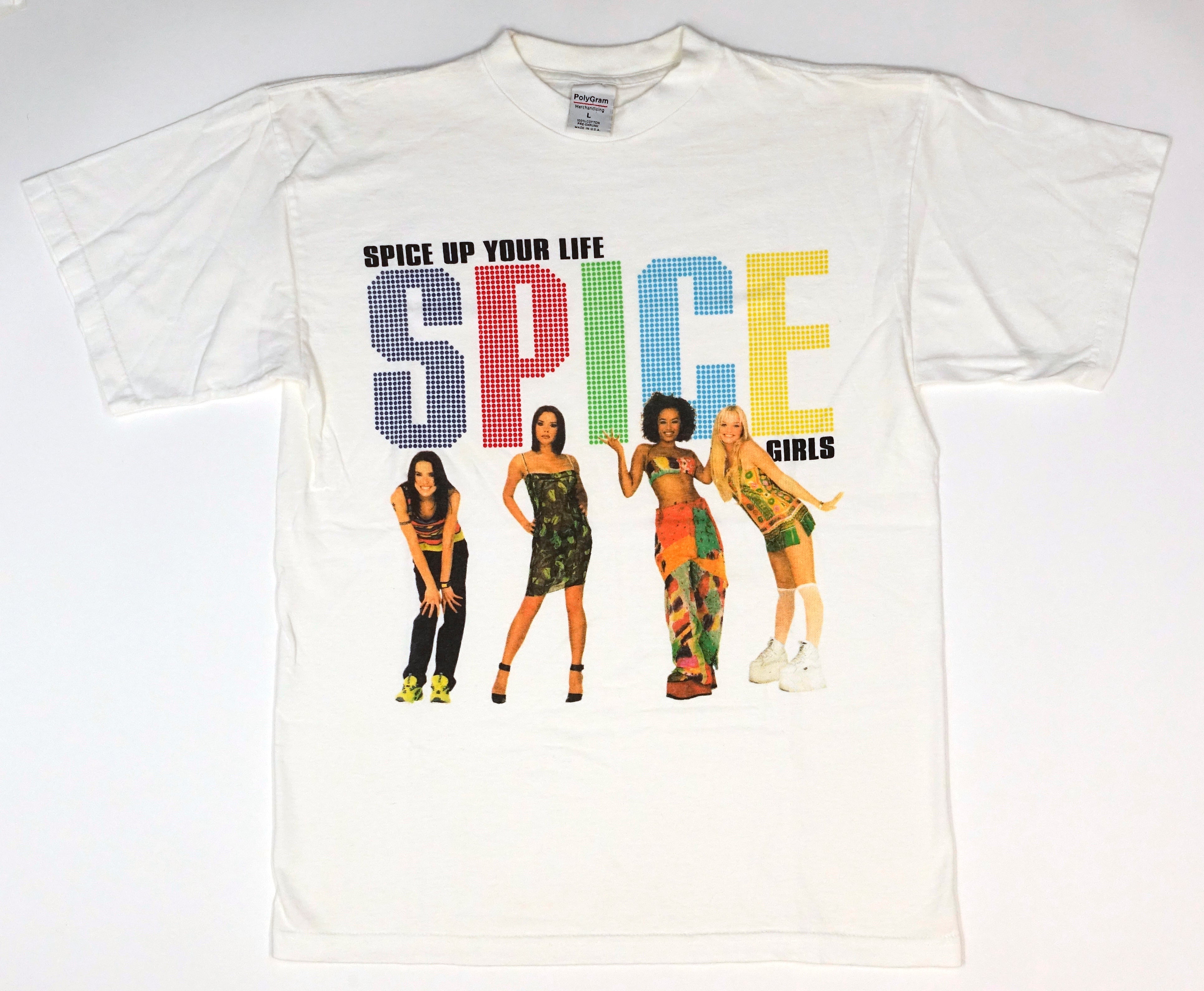 Spice Girls - Spice Up Your Life Tour Shirt Size Large