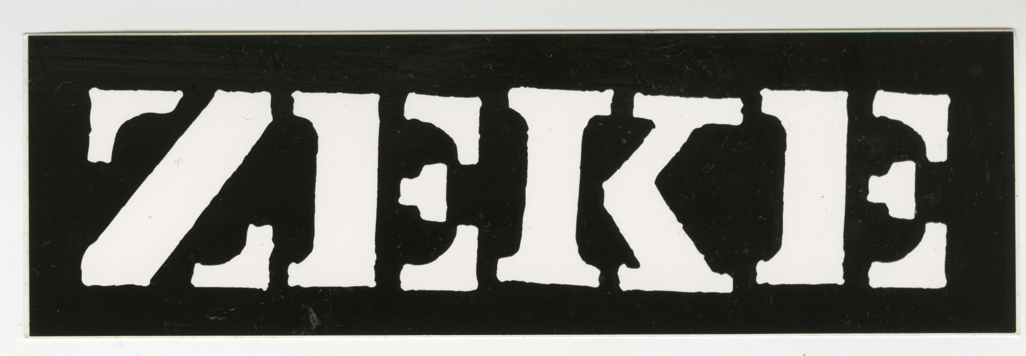 Zeke - Super Sound Racing 90's Tour Vinyl Sticker