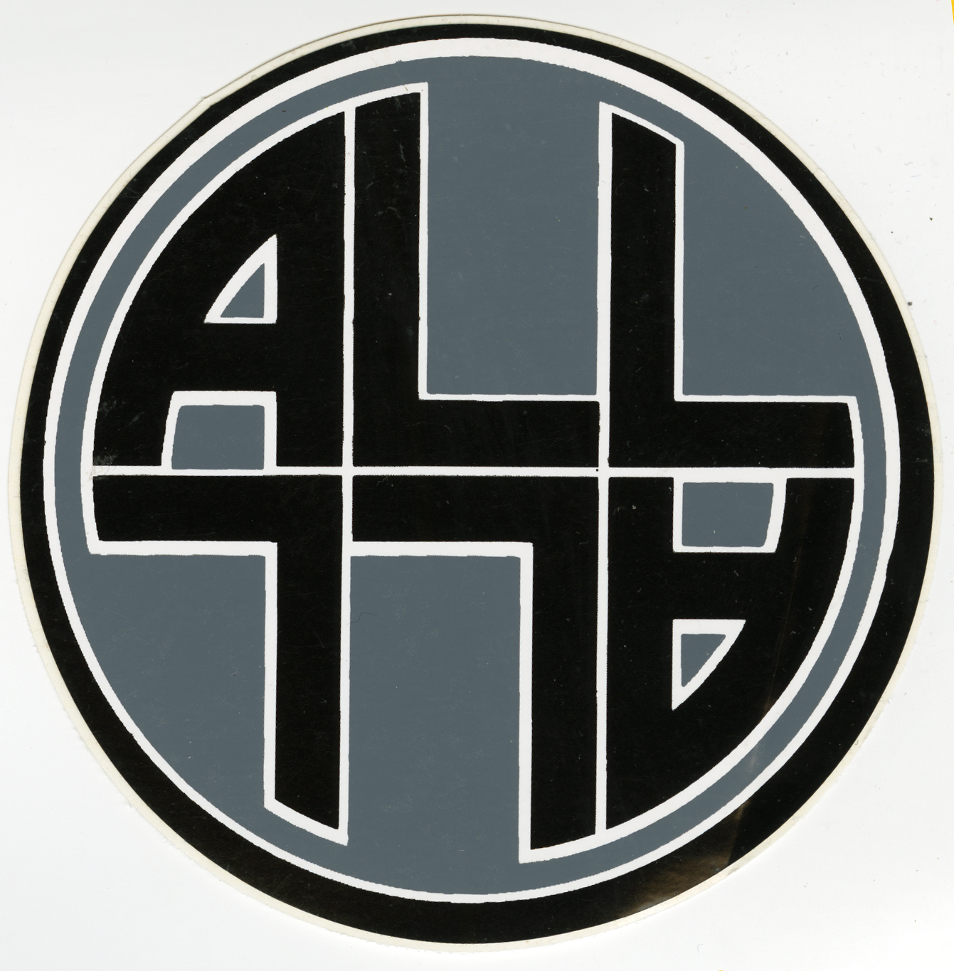 ALL - ALL Ball 90's Deadstock Round Vinyl Sticker