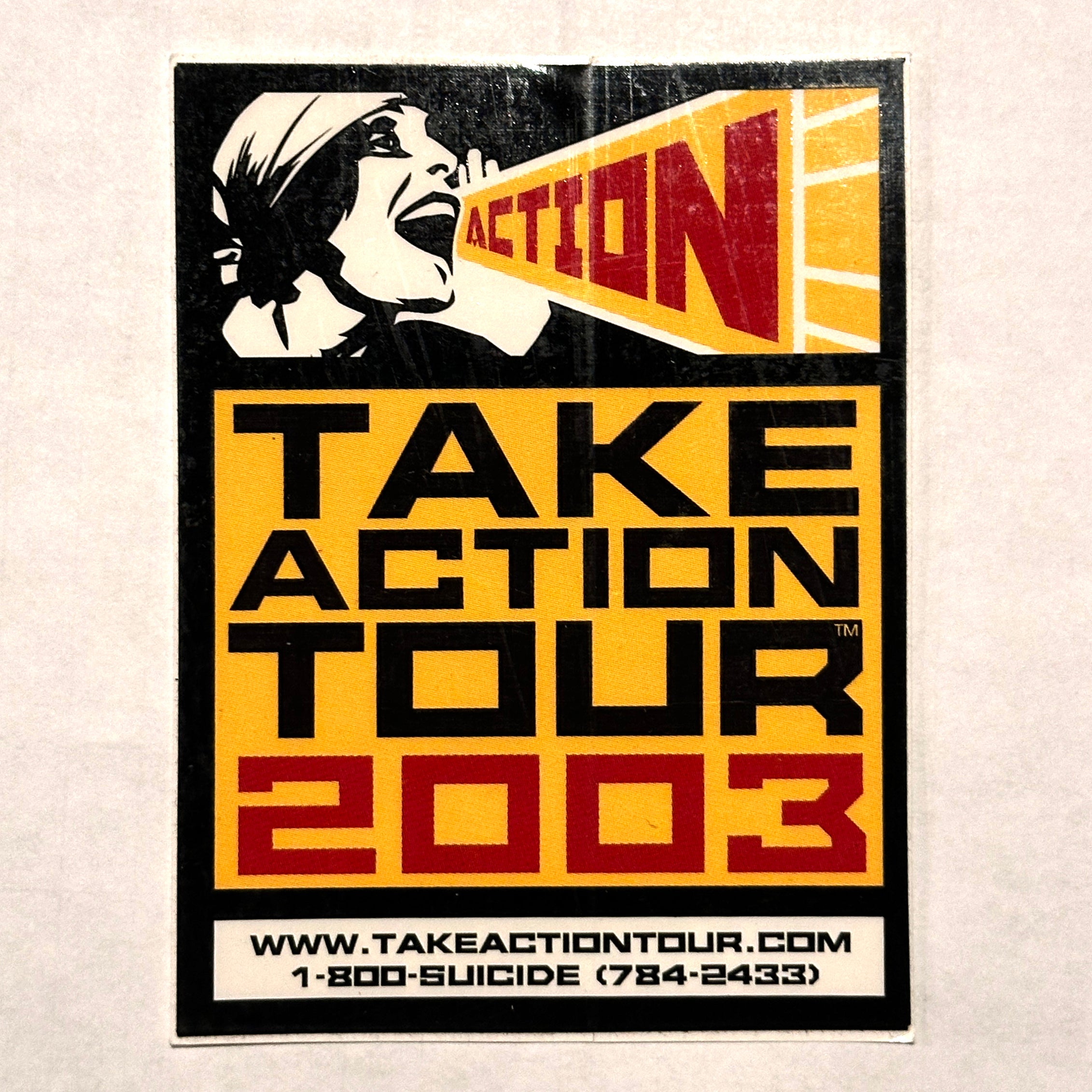 Sub City Records – Take ActionTour 2003 Promo Sticker