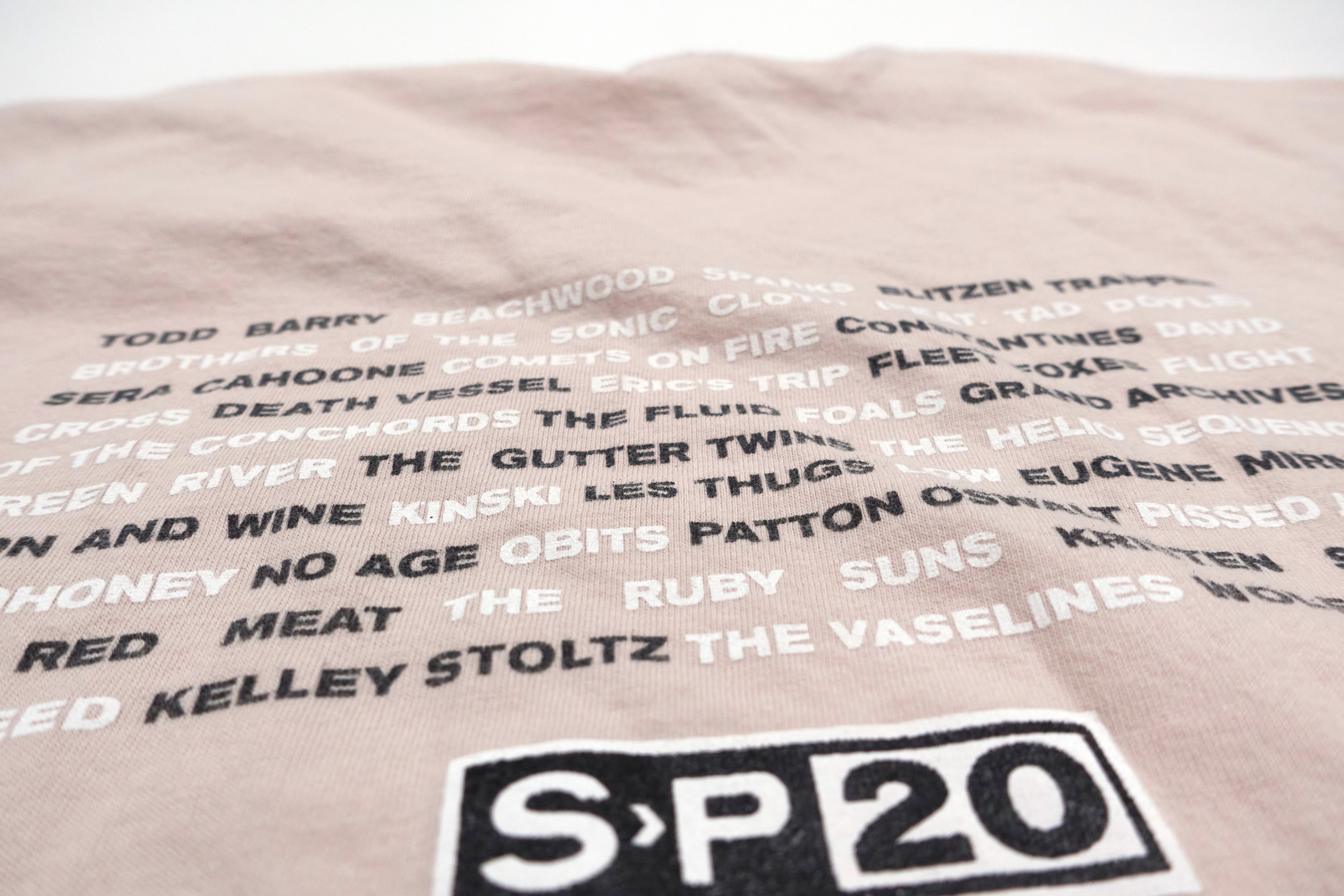 Sub Pop Records - Sub Pop 20th Anniversary Show Shirt Size Large