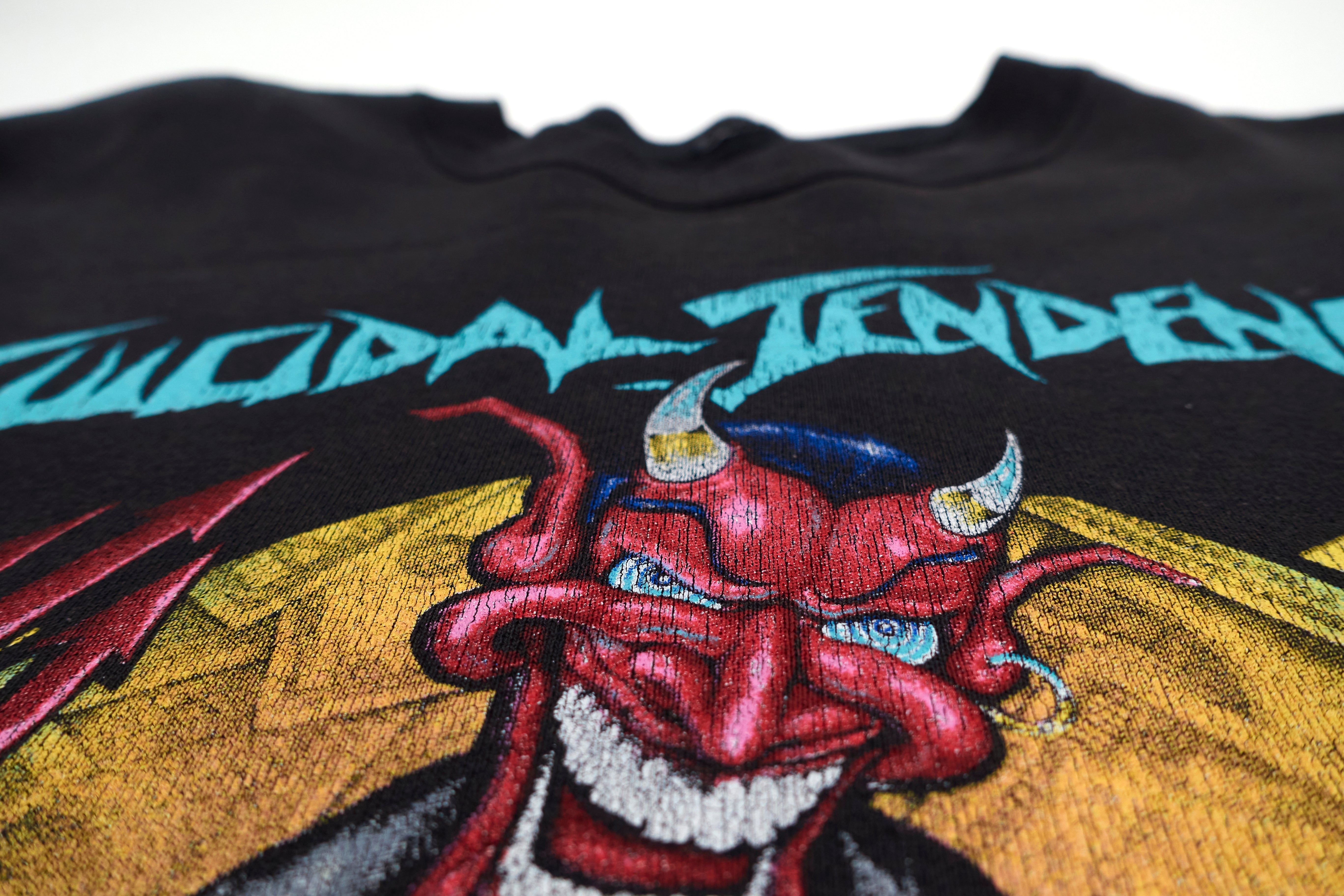 Suicidal Tendencies - You Can't Bring Me Down Touring 1990 Crew Neck Sweat Shirt Size XL