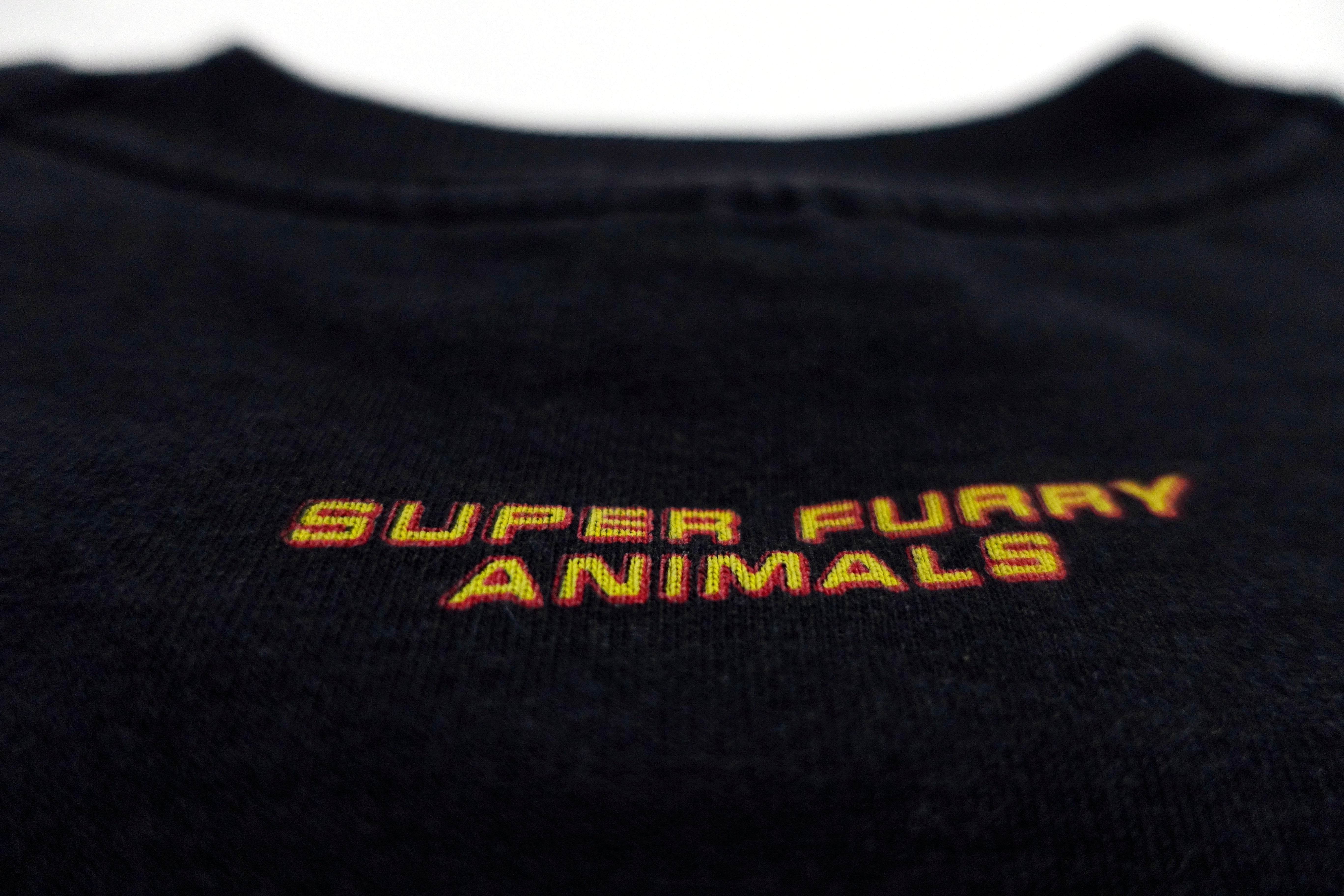 Super Furry Animals ‎– Fuzzy Logic 1996 Tour Shirt Size Large