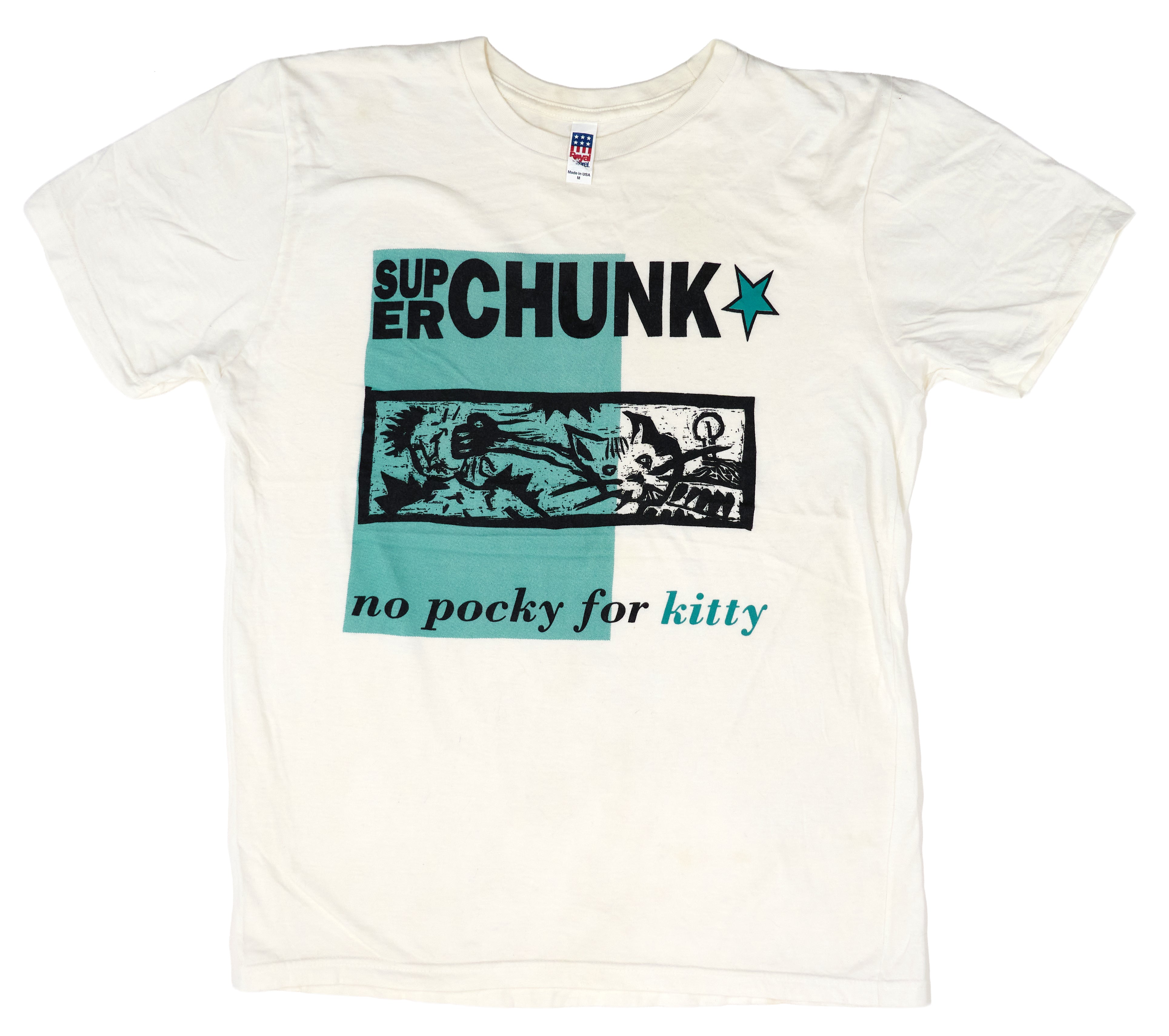 Superchunk - No Pocky For Kitty 20's Tour Shirt Size Medium