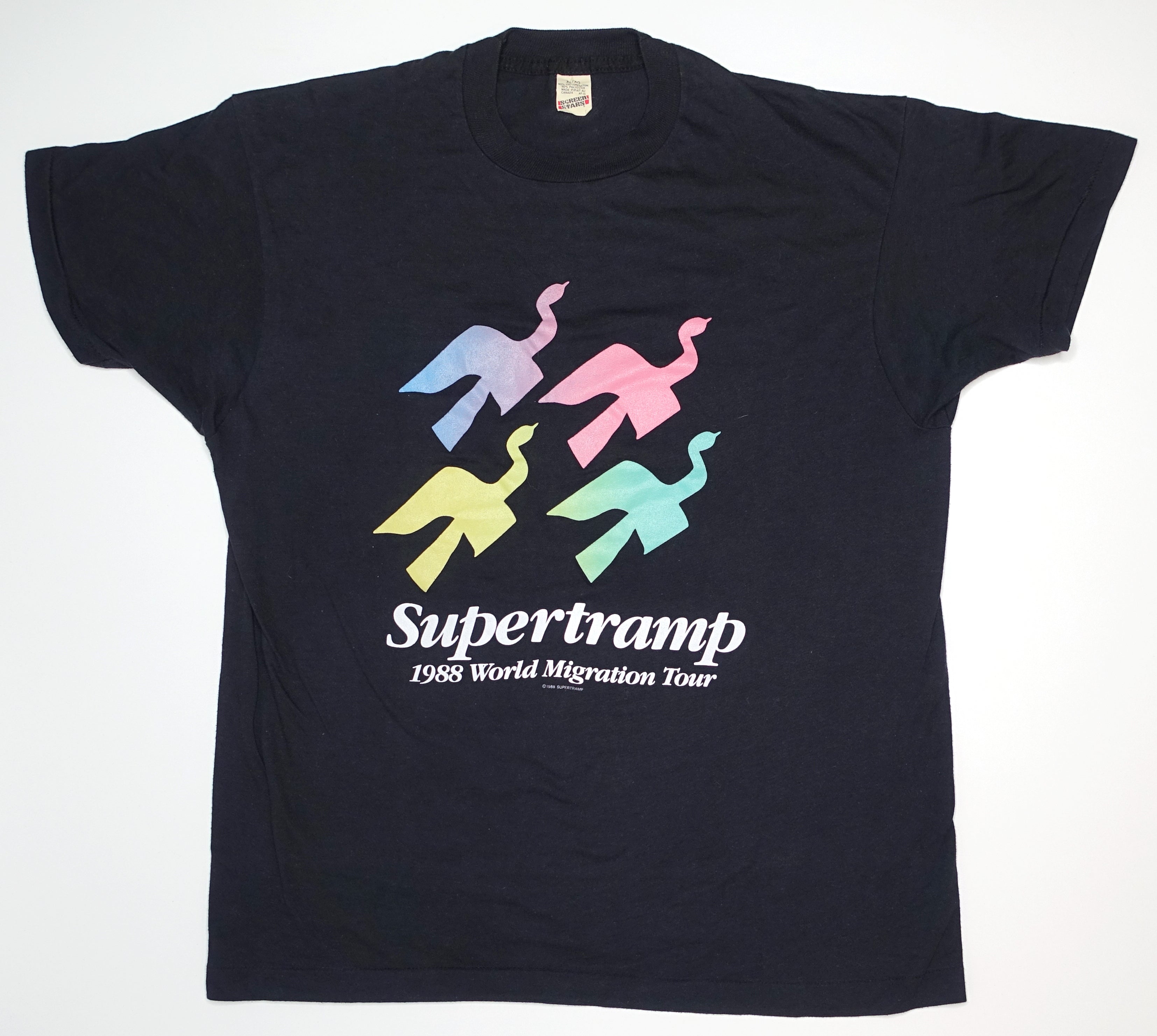Supertramp - 1988 World Migration Tour Shirt Size XL